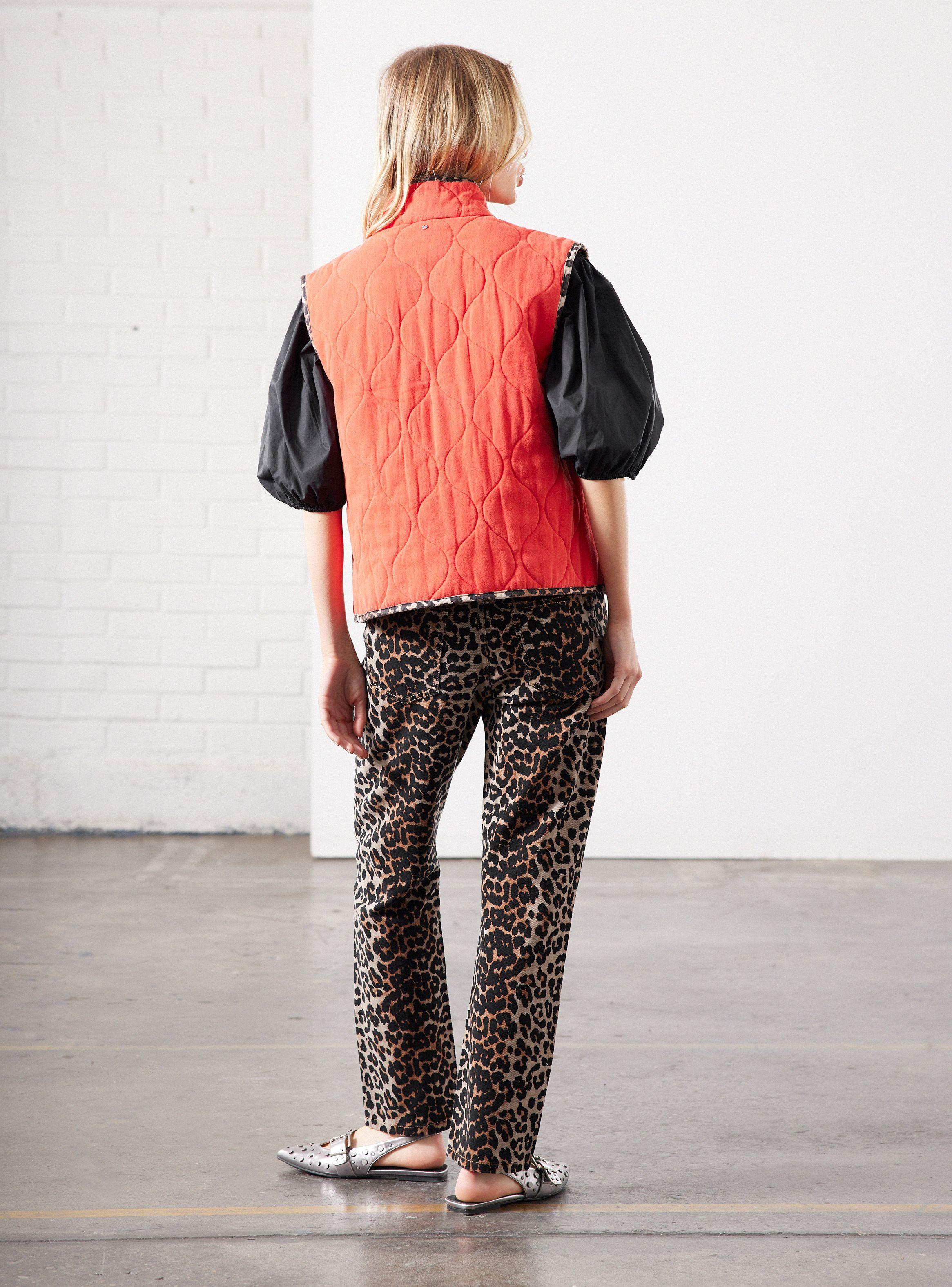 Jeans Animal Print Slim Fit-5