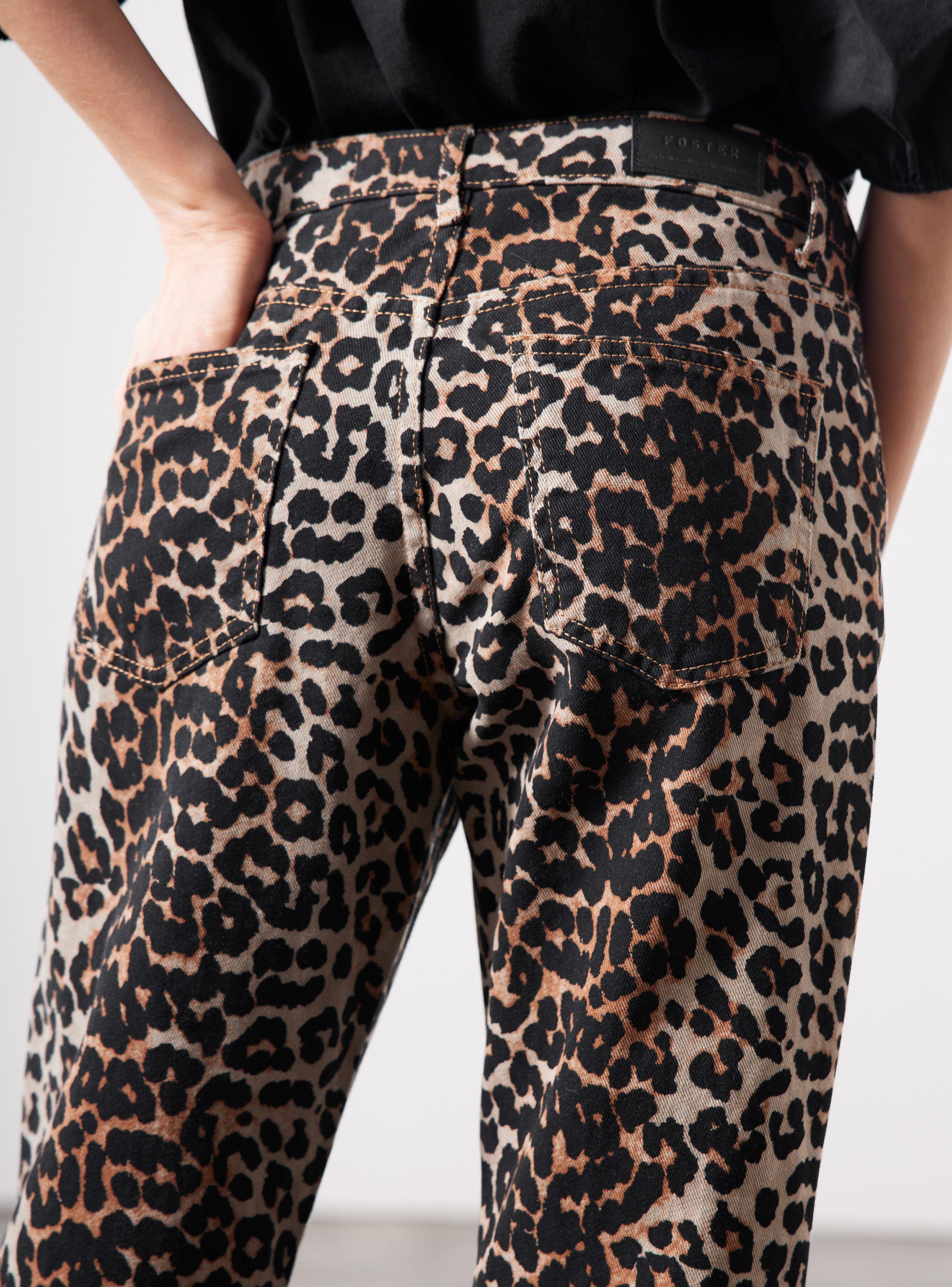Jeans Animal Print Slim Fit-3