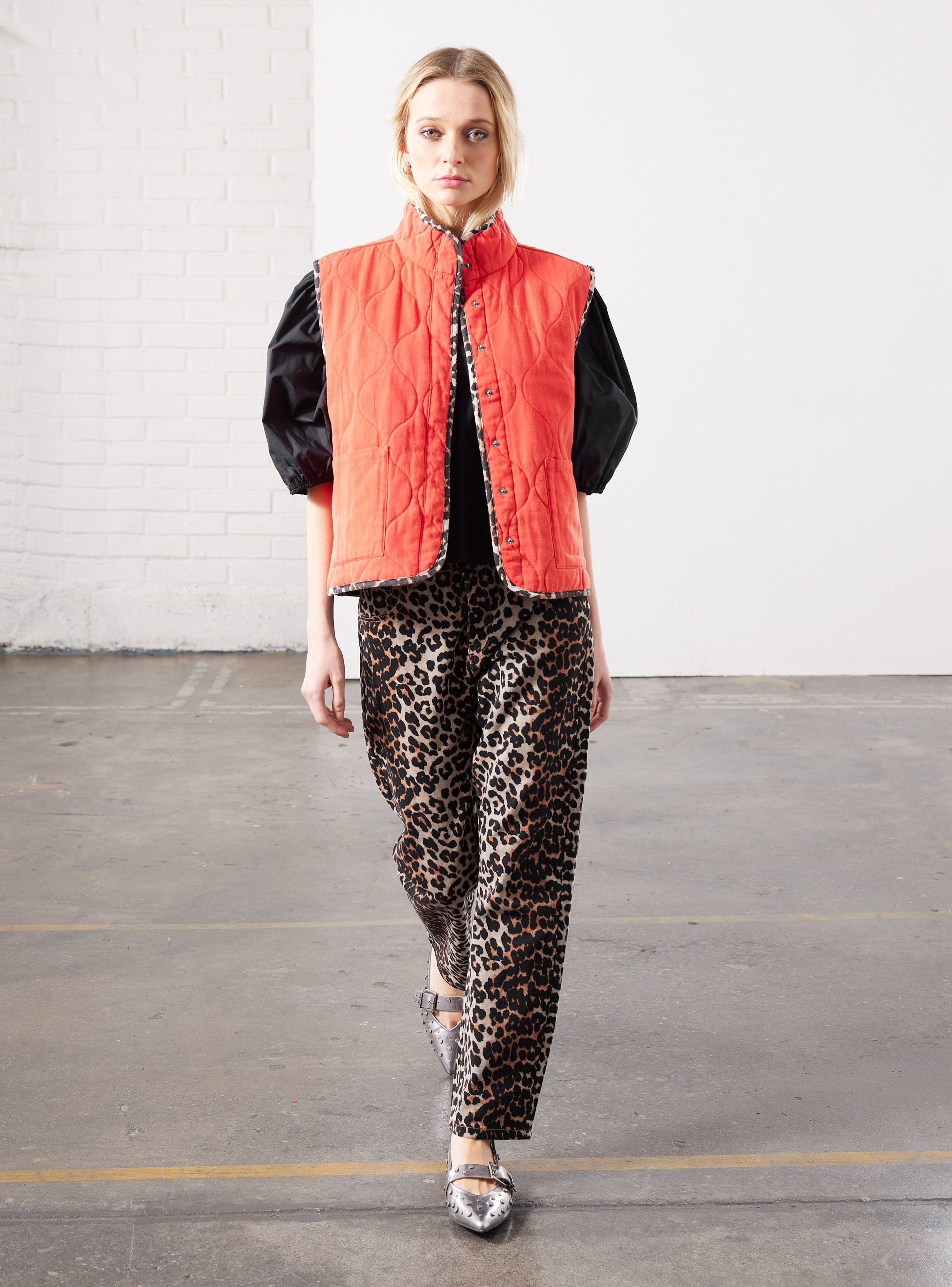 Jeans Animal Print Slim Fit-4