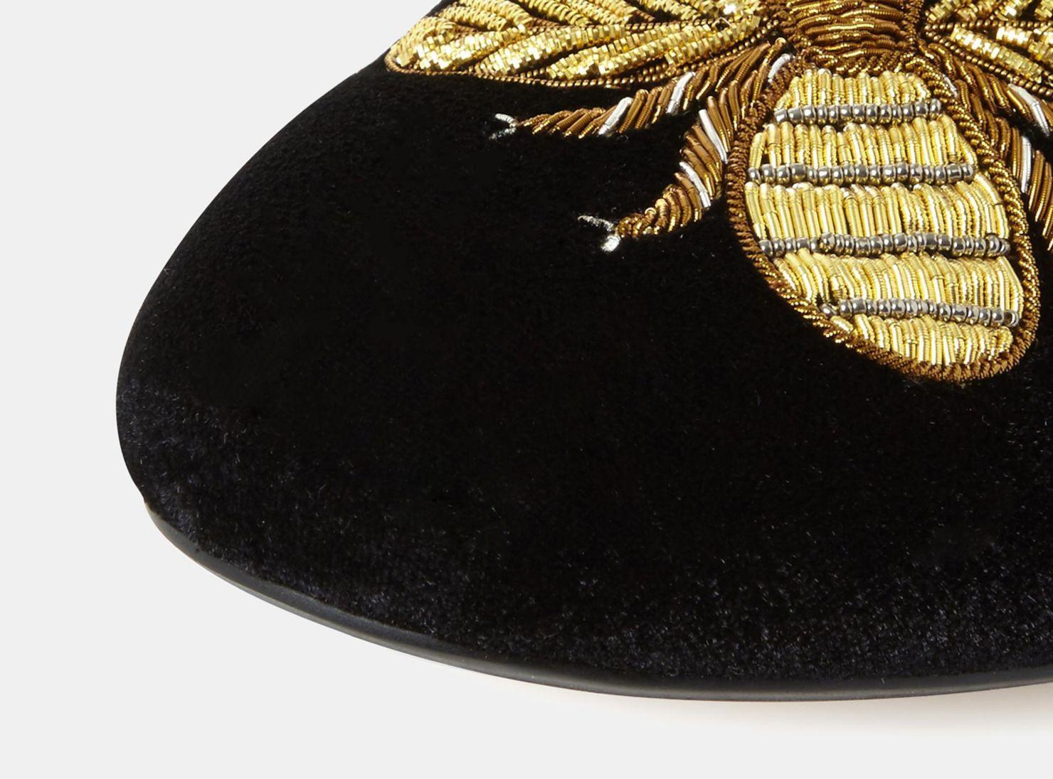 Ballerina Dune Giorgette Black Casual-4