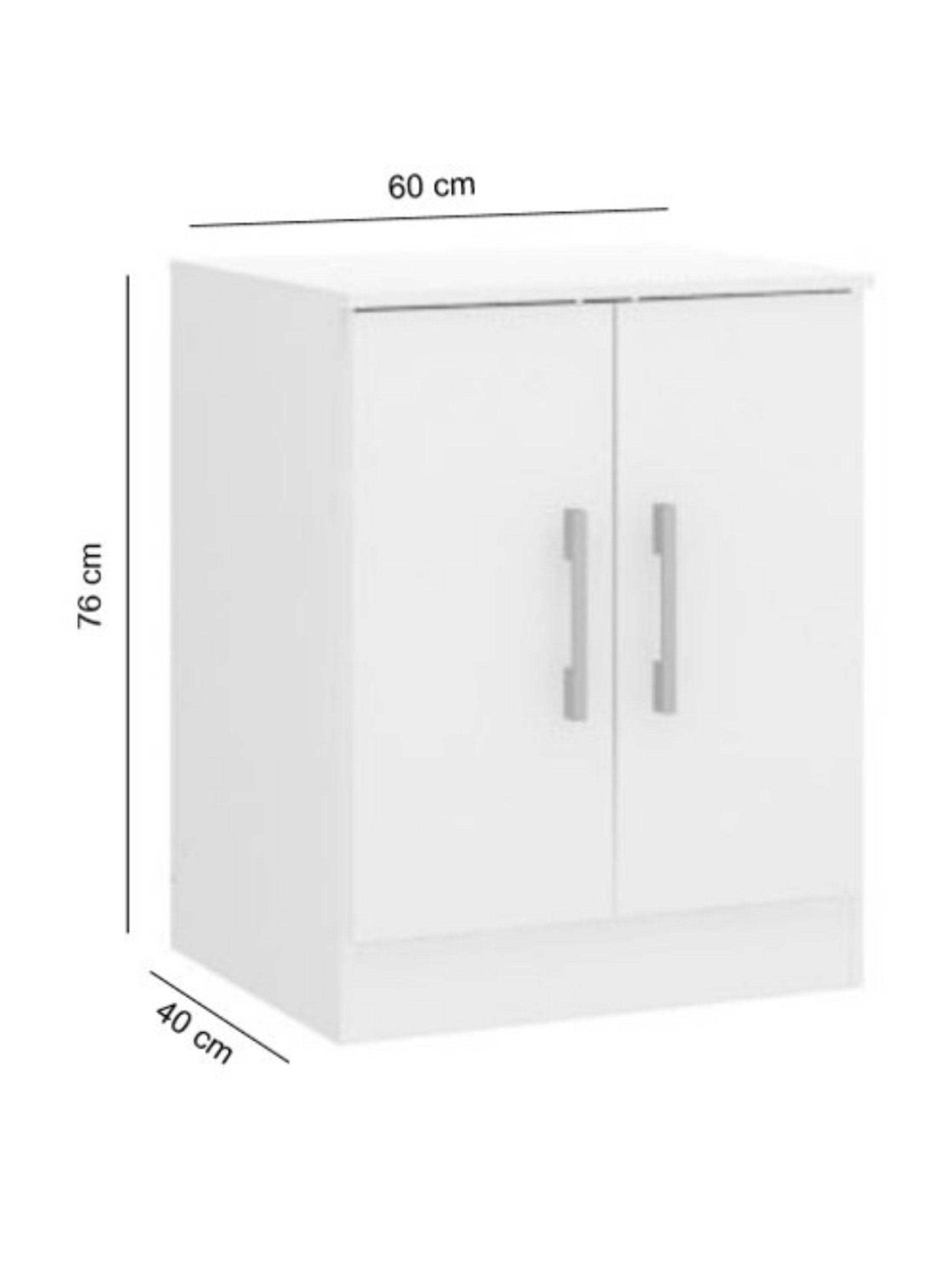 Estante Hoga 2 Puertas Ibiza Blanco-1
