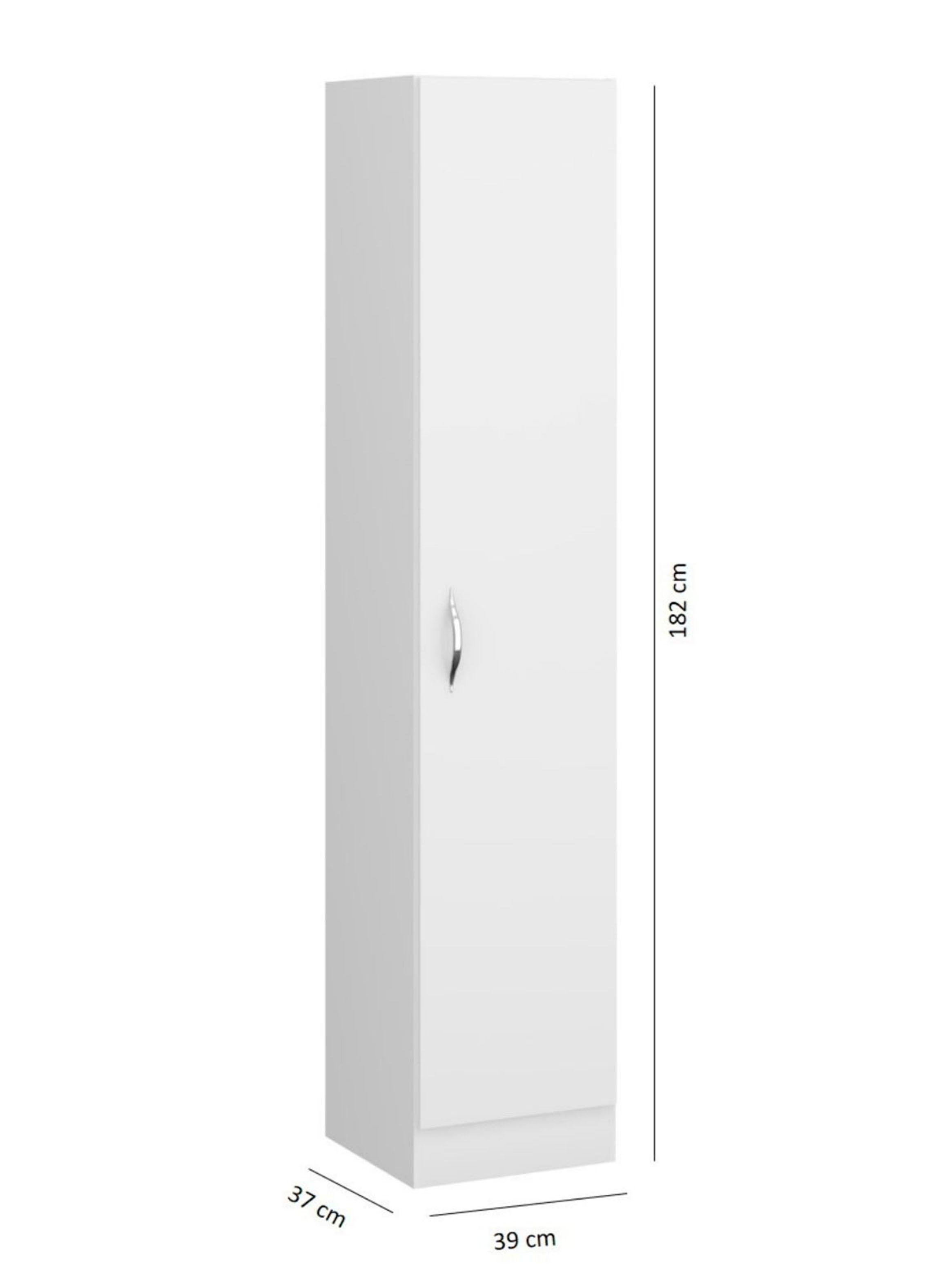 Estante Organizador con Puerta Mia Blanco-1