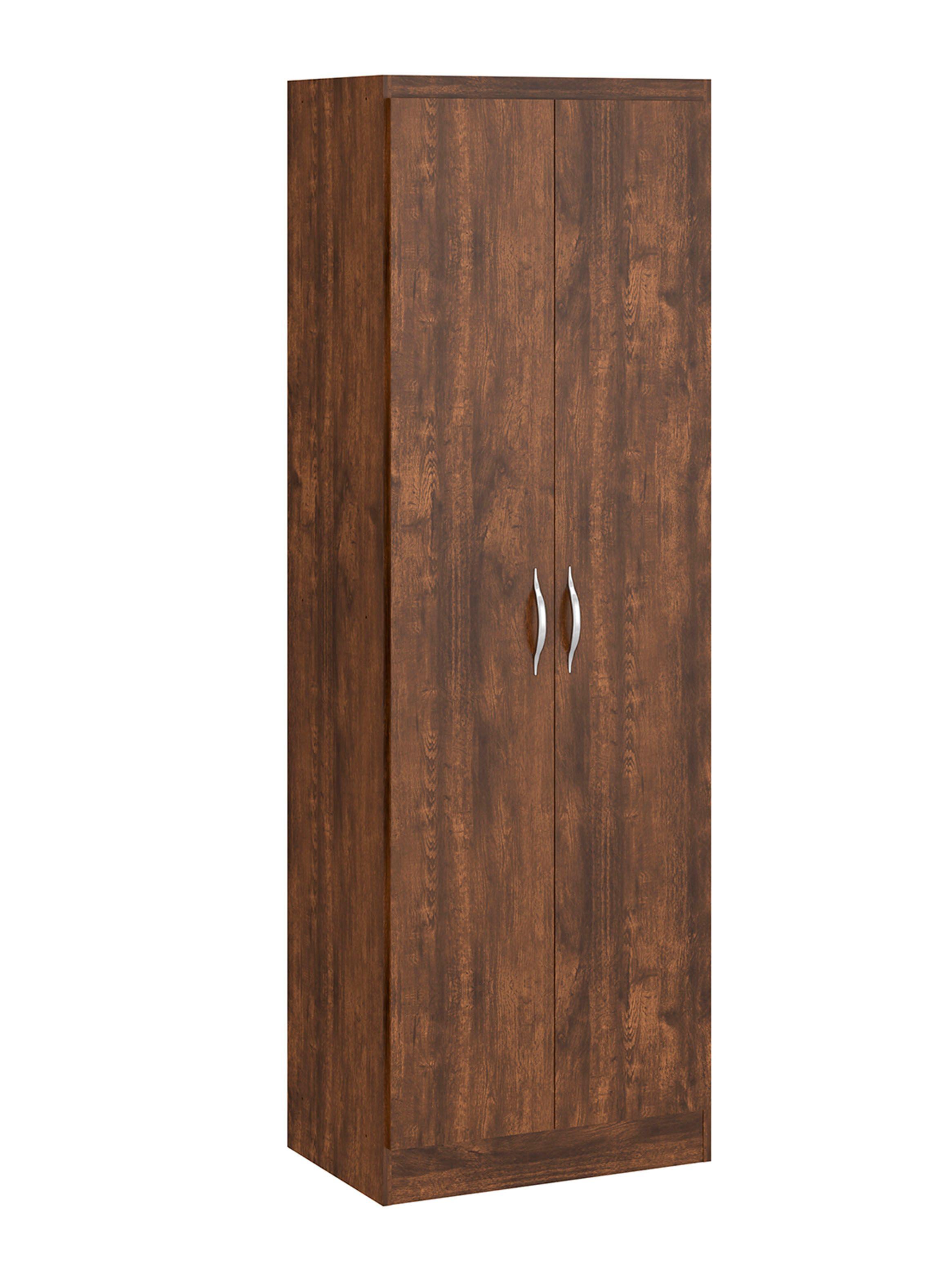 Estante Organizador con 2 Puertas Pop Castaño-0