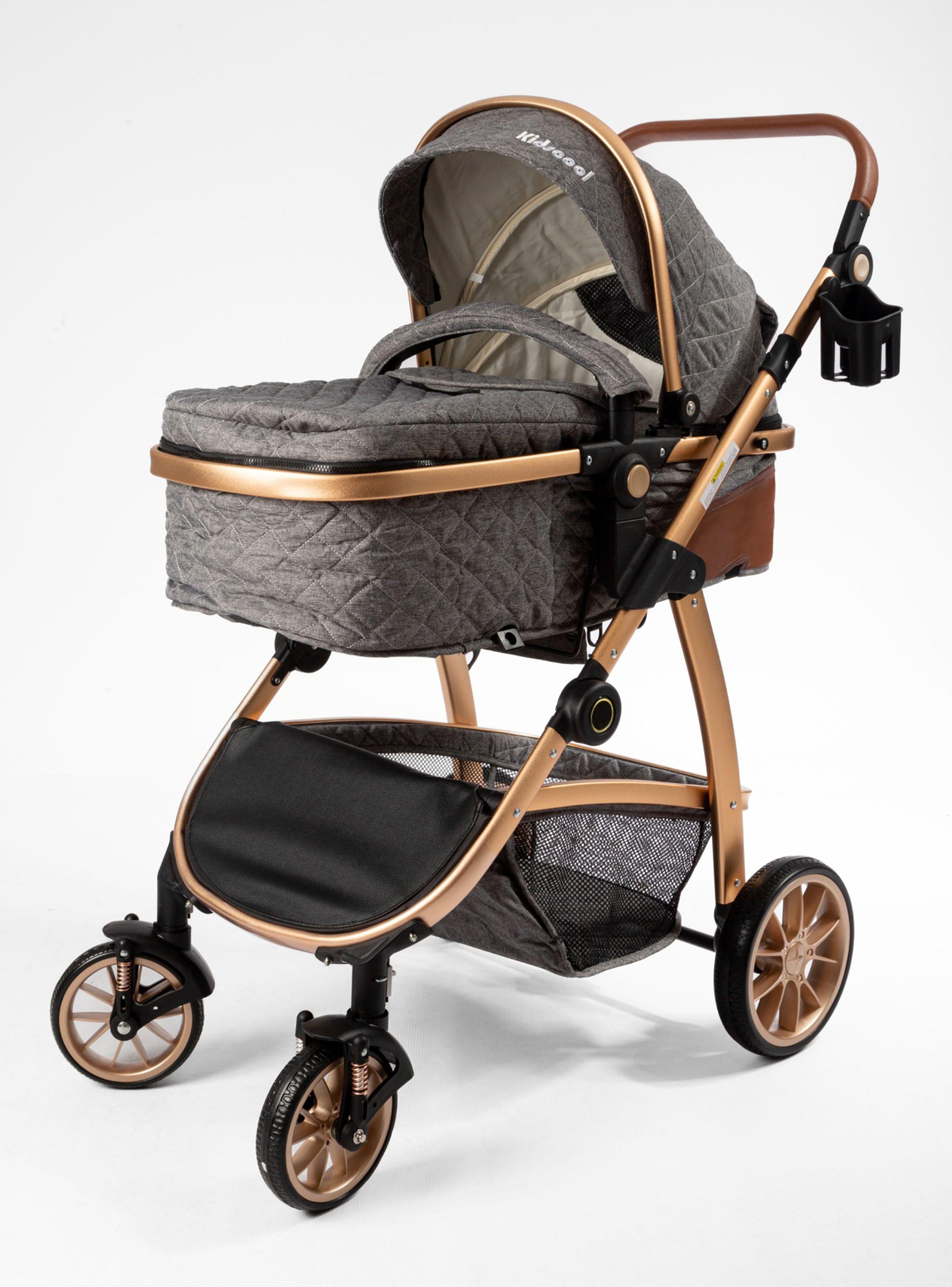 Coche Travel Elegance Gris-2