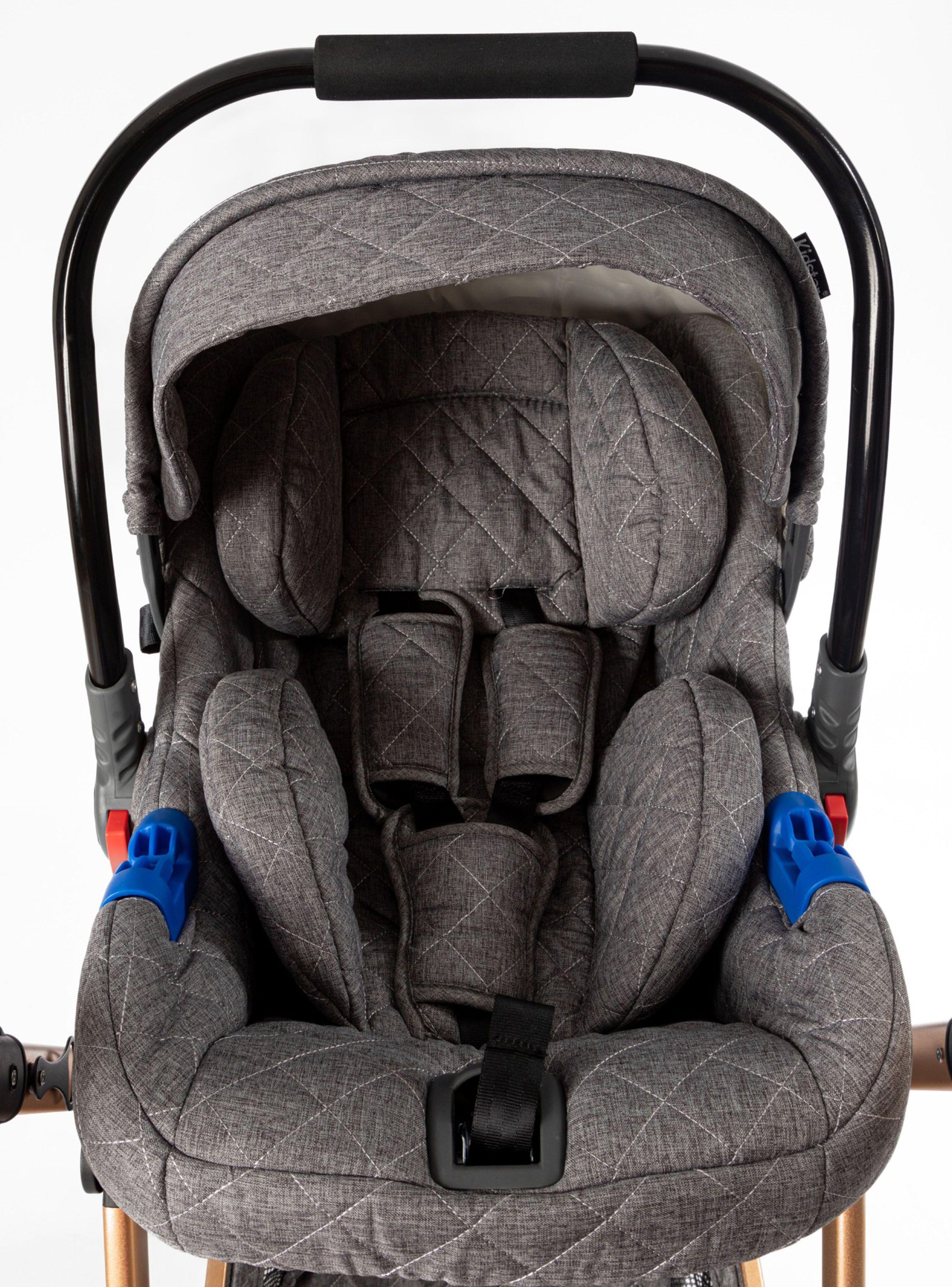 Coche Travel Elegance Gris-5