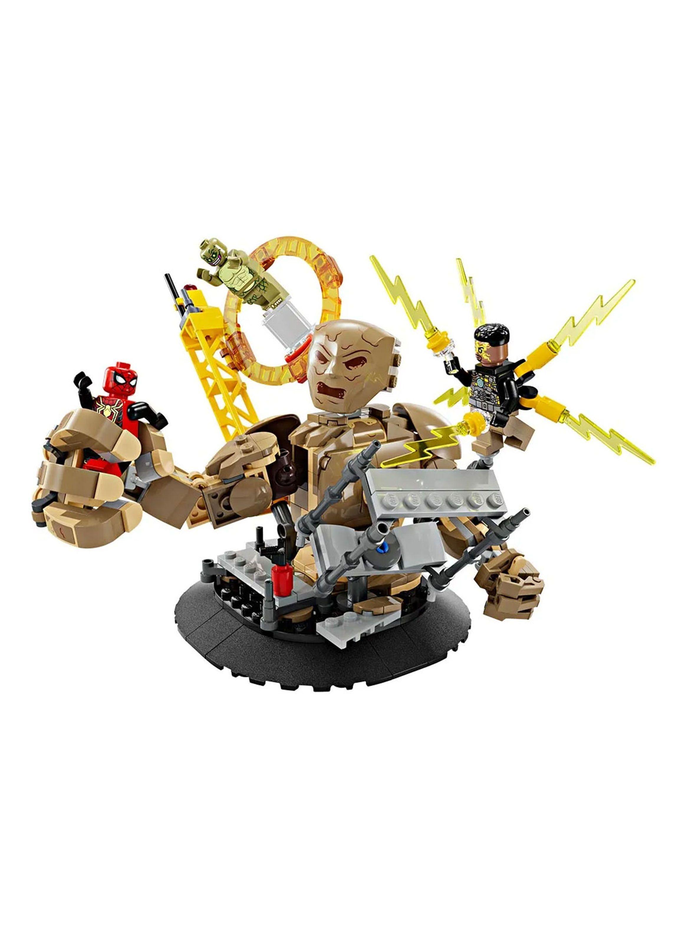 Lego Spiderman vs Sandman Batalla Final-1