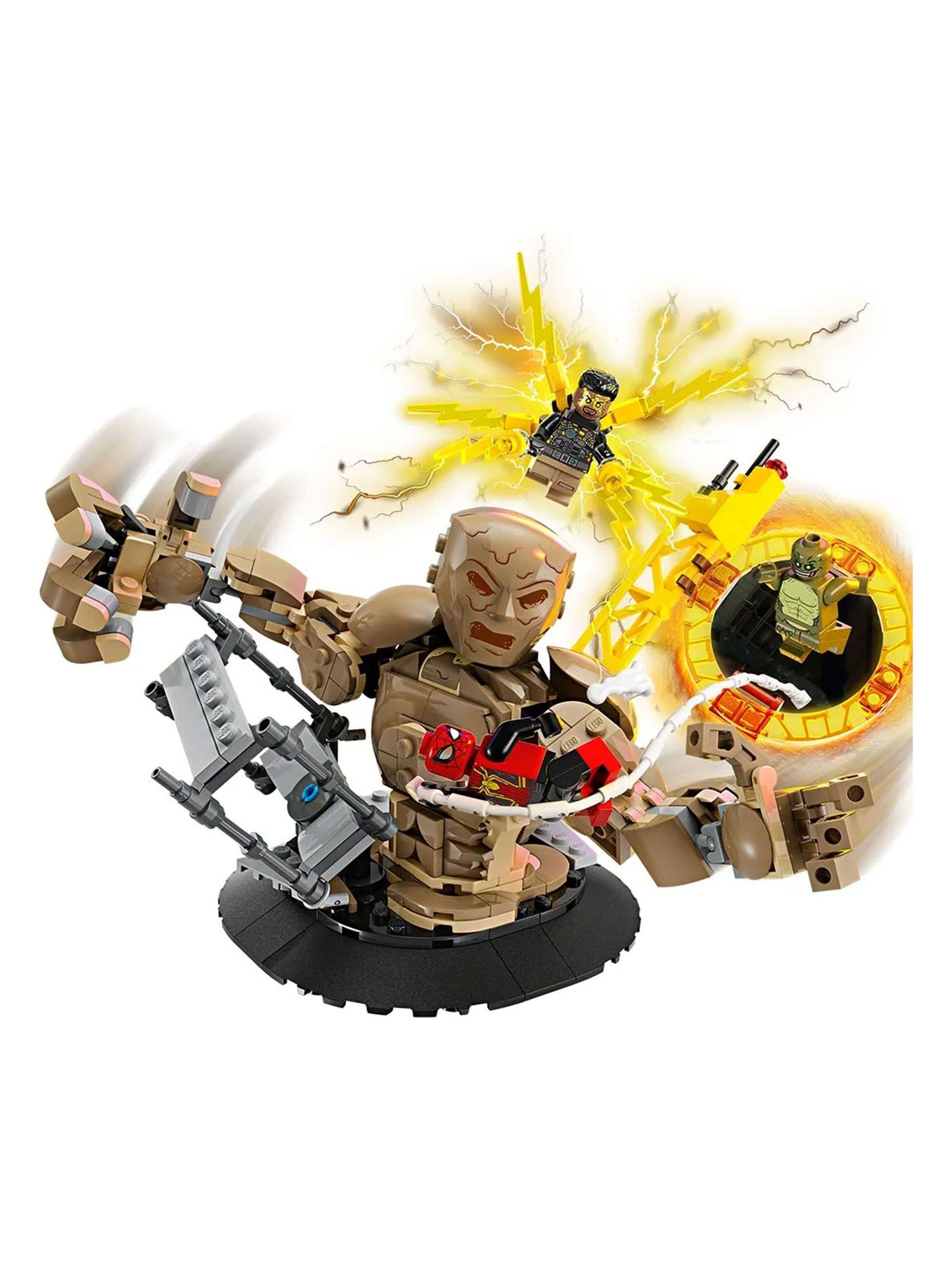 Lego Spiderman vs Sandman Batalla Final-3