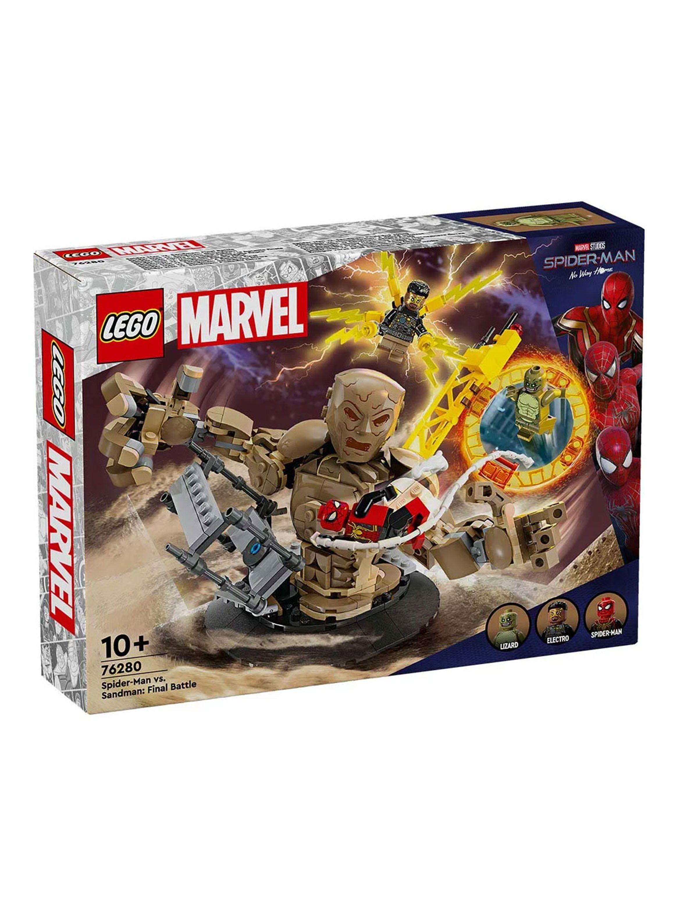 Lego Spiderman vs Sandman Batalla Final-0