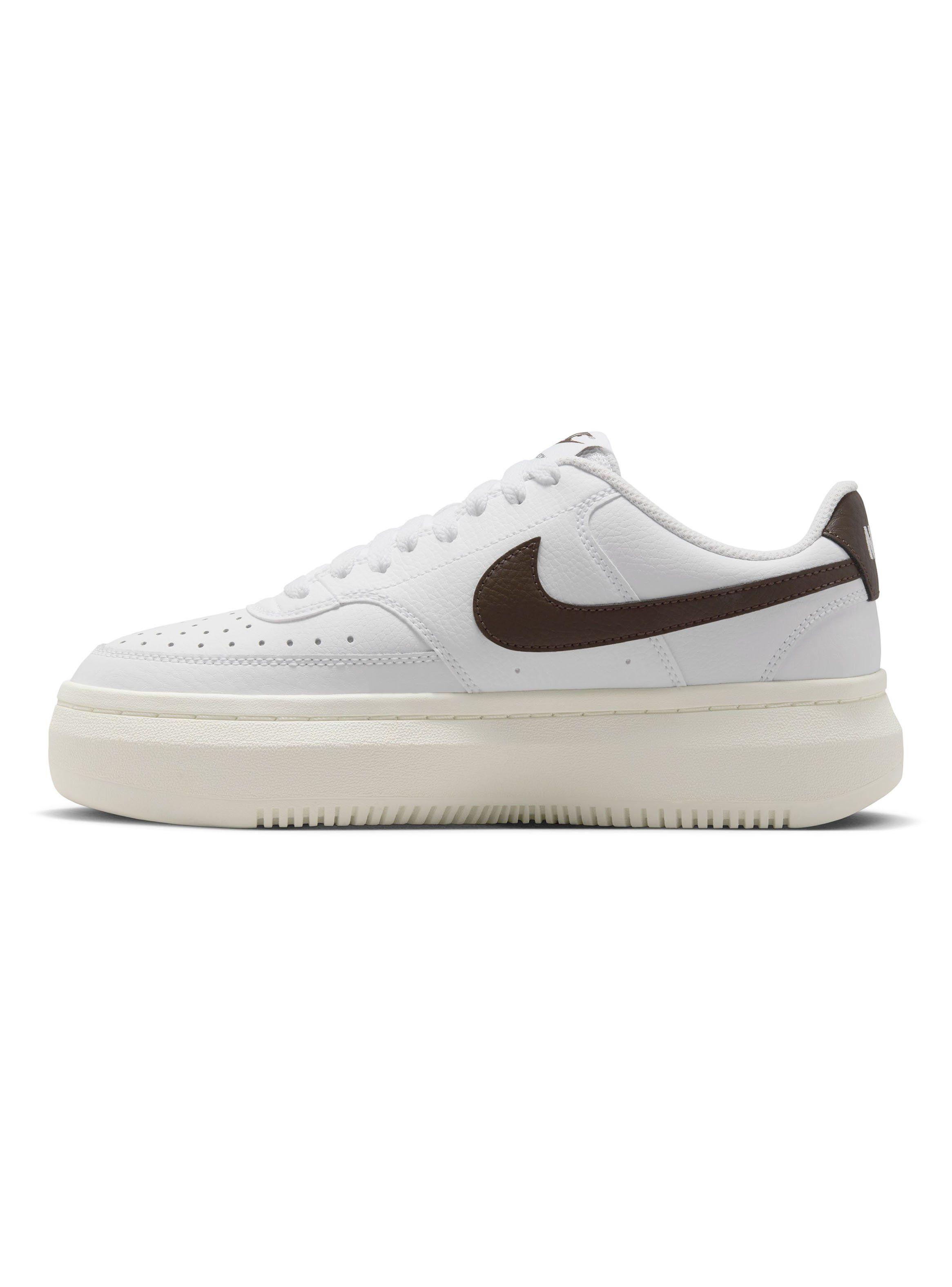 Zapatilla Urbana Logo Color Court Vision Alta Mujer-2