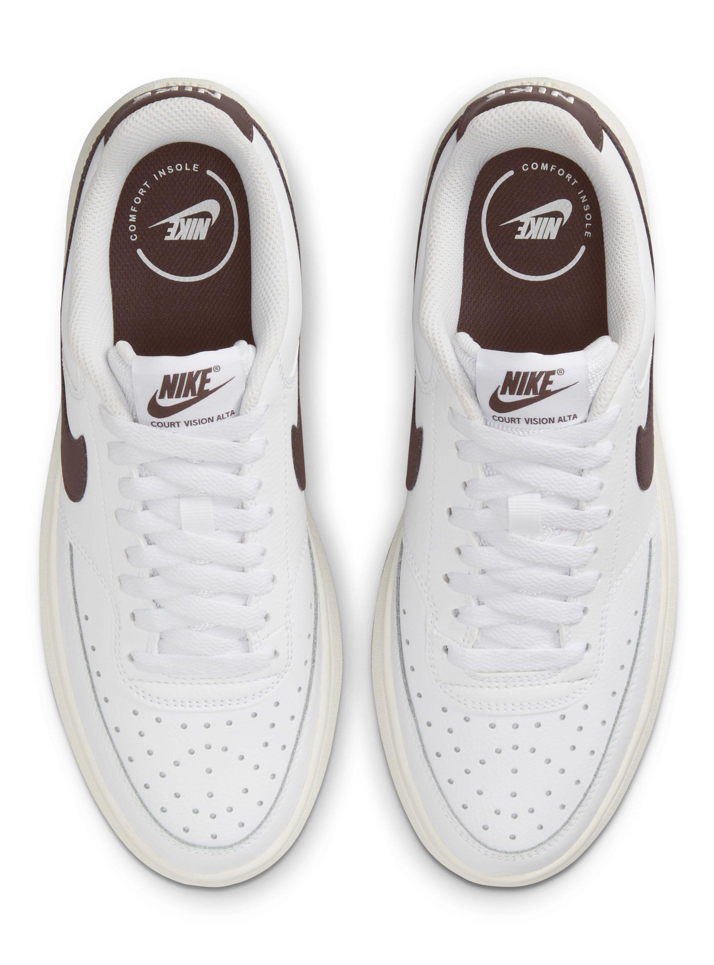 Zapatilla Urbana Logo Color Court Vision Alta Mujer-3