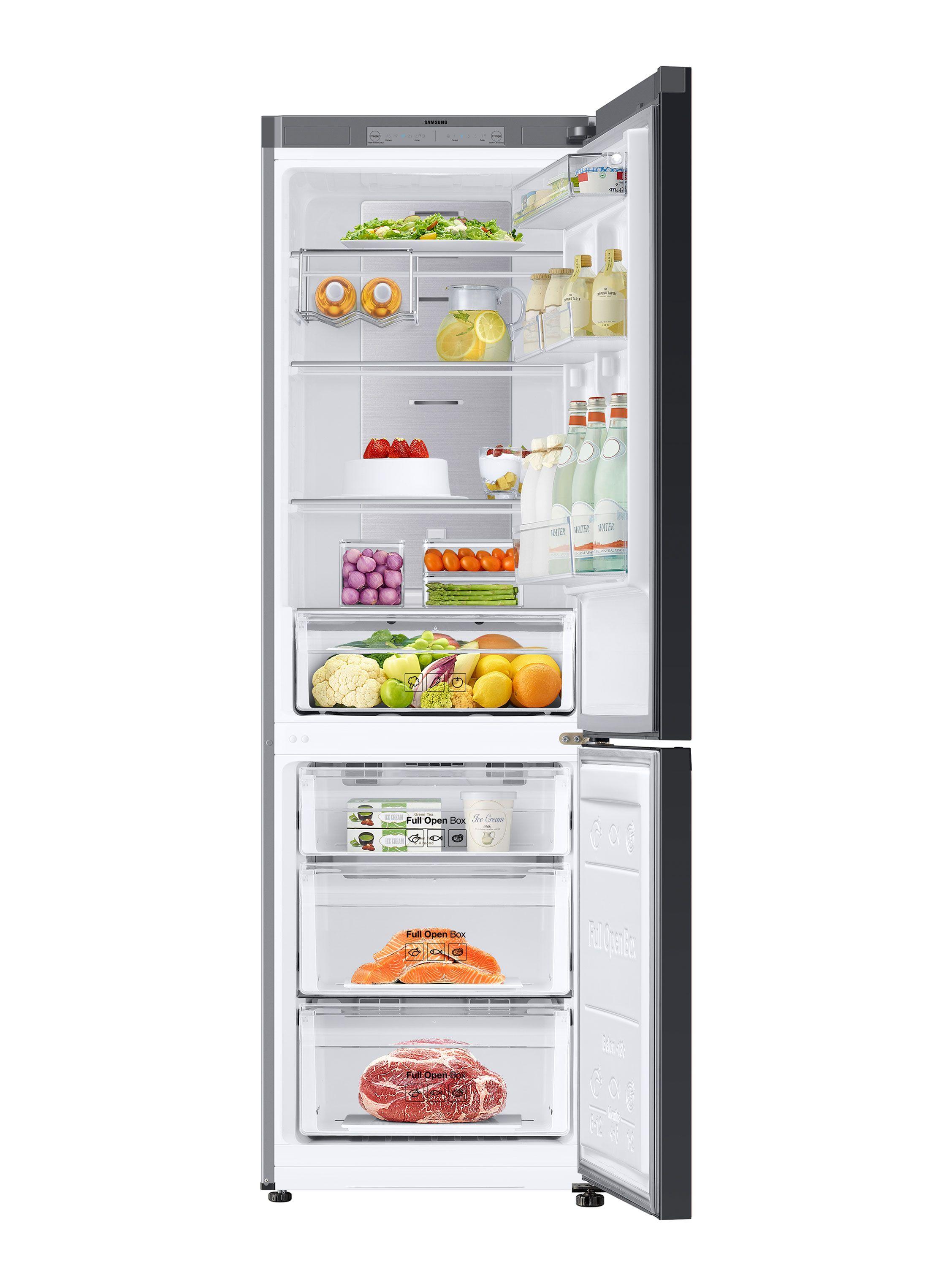 Refrigerador Bottom Freezer BMF Bespoke 328 Litros con Space Max Cotta White-5
