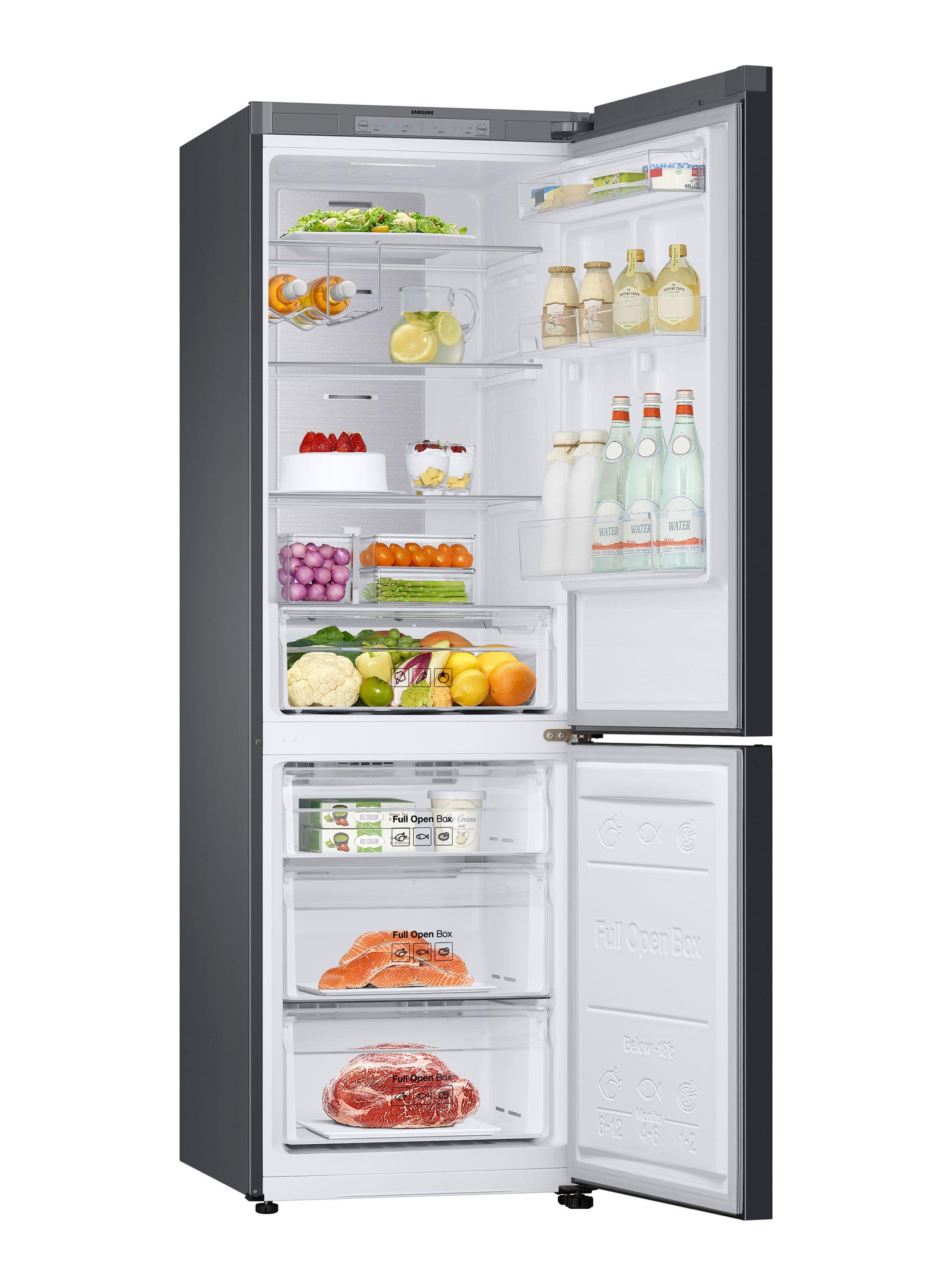Refrigerador Bottom Freezer BMF Bespoke 328 Litros con Space Max Cotta White-6