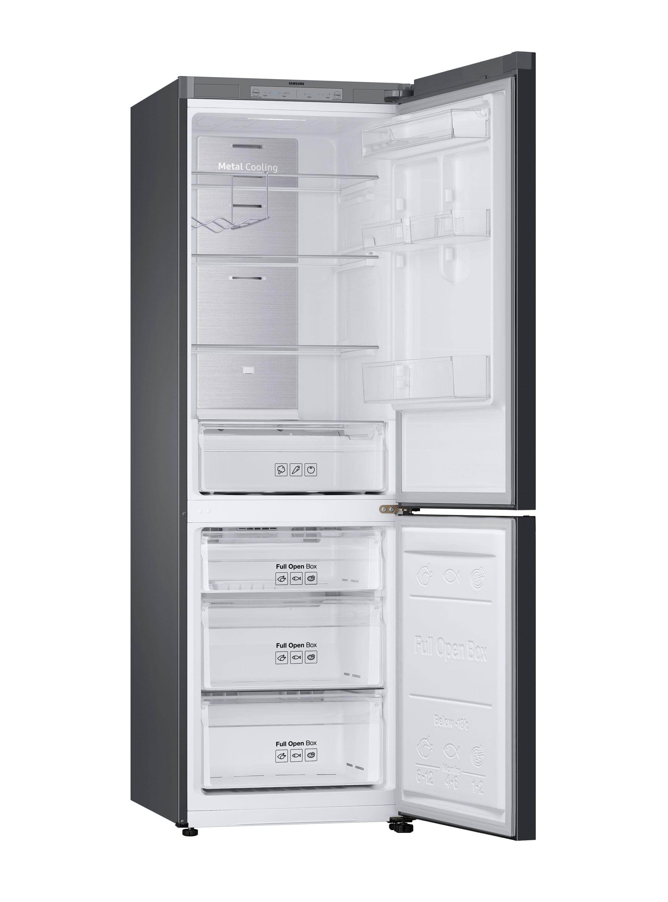 Refrigerador Bottom Freezer BMF Bespoke 328 Litros con Space Max Cotta White-1