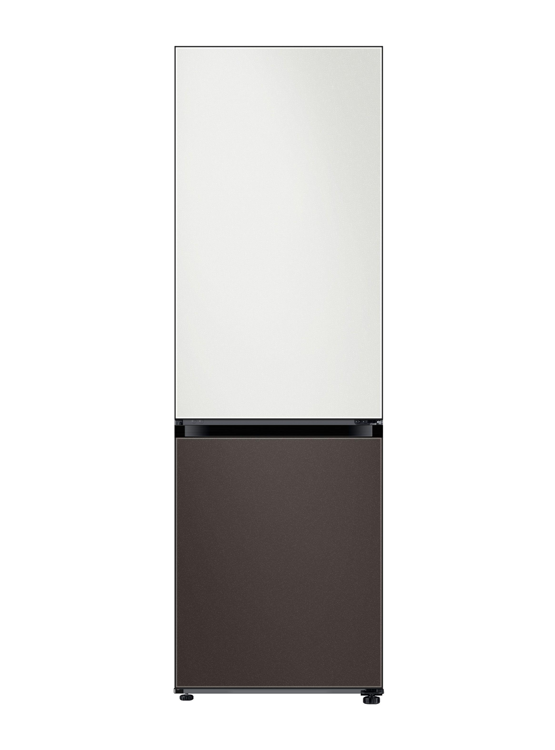 Refrigerador Bottom Freezer BMF Bespoke 328 Litros con Space Max Cotta White Arriba-0