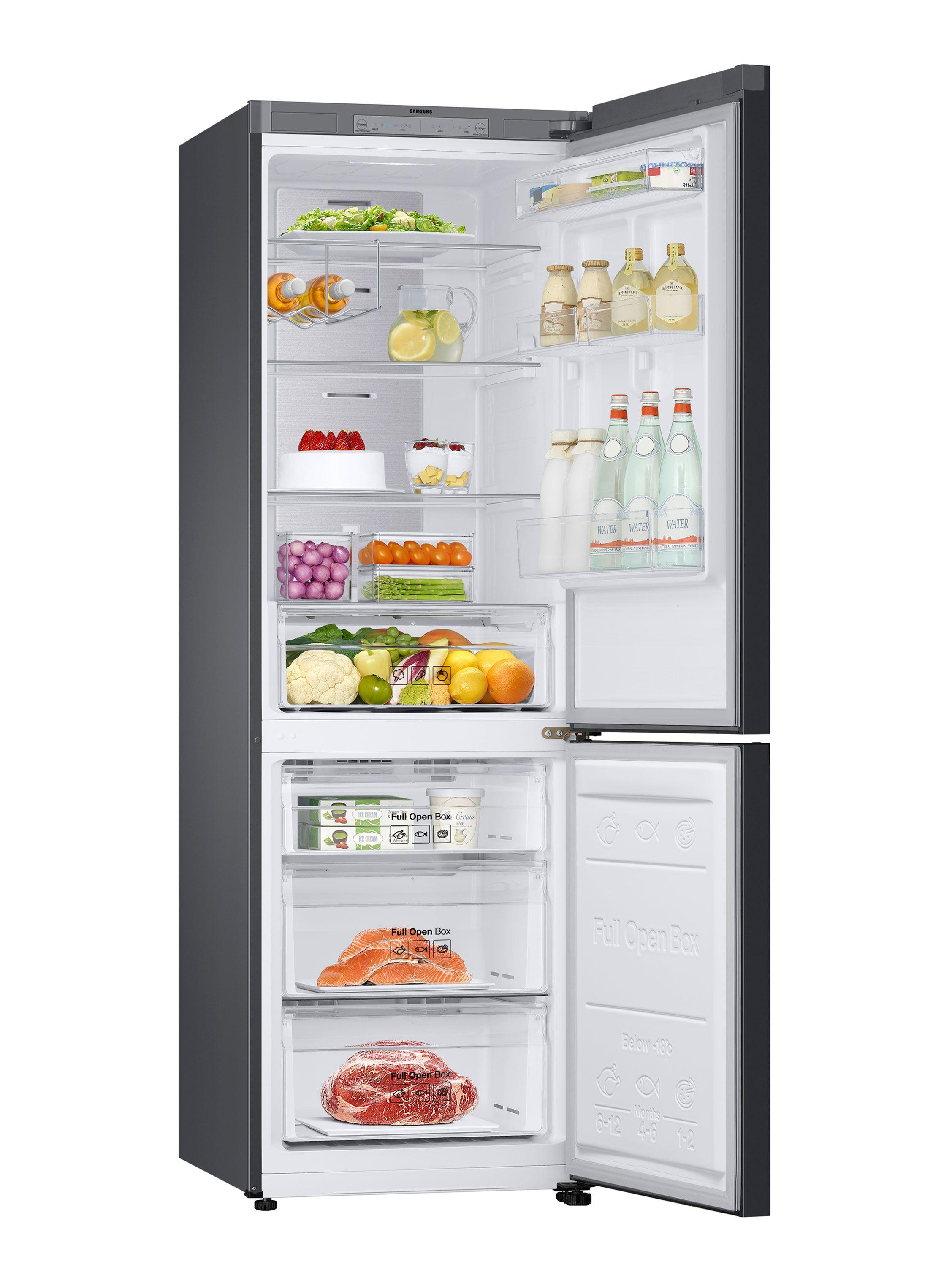 Refrigerador Bottom Freezer BMF Bespoke 328 Litros con Space Max Cotta White Arriba-5