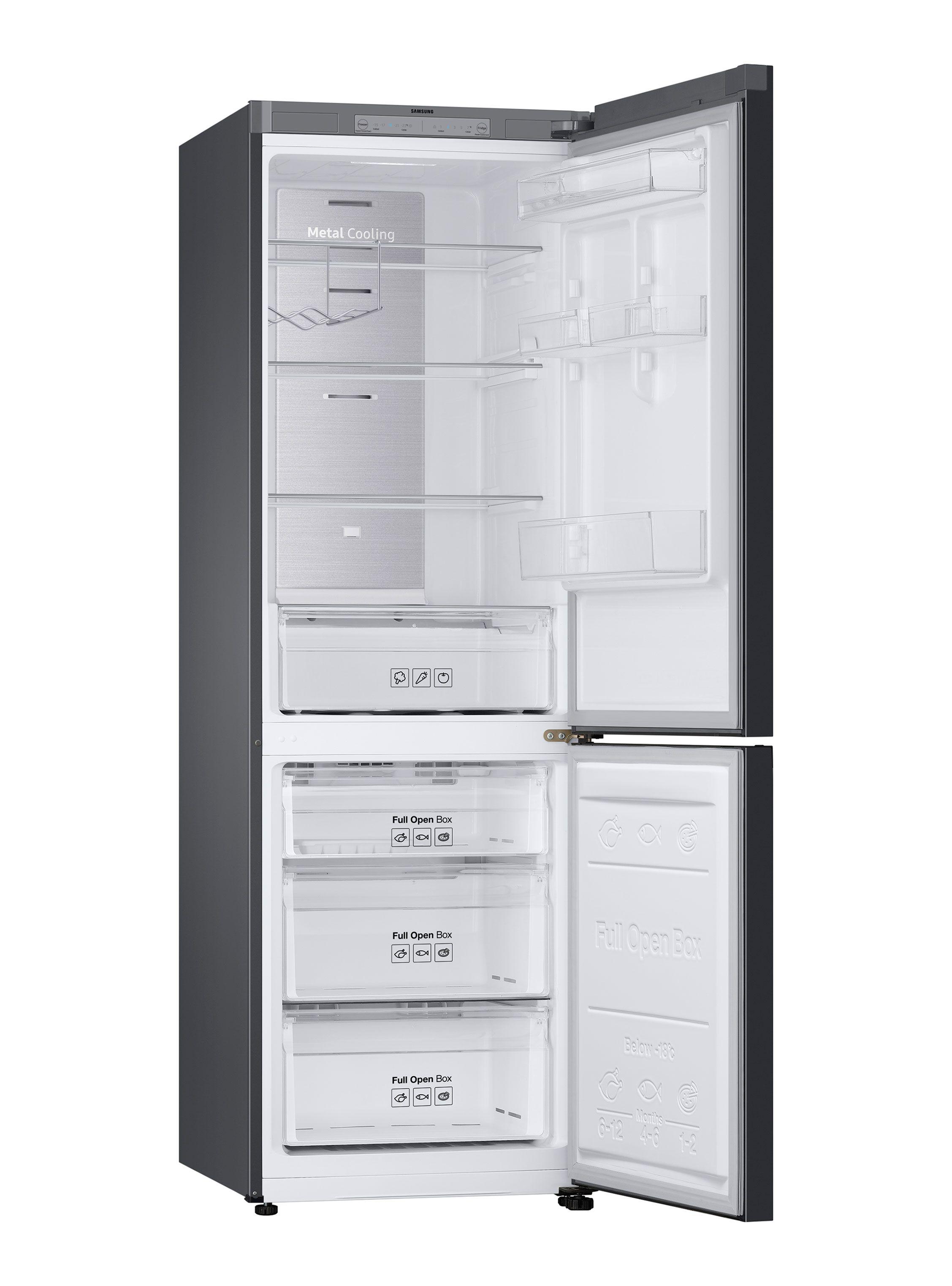 Refrigerador Bottom Freezer BMF Bespoke 328 Litros con Space Max Cotta White Arriba-1