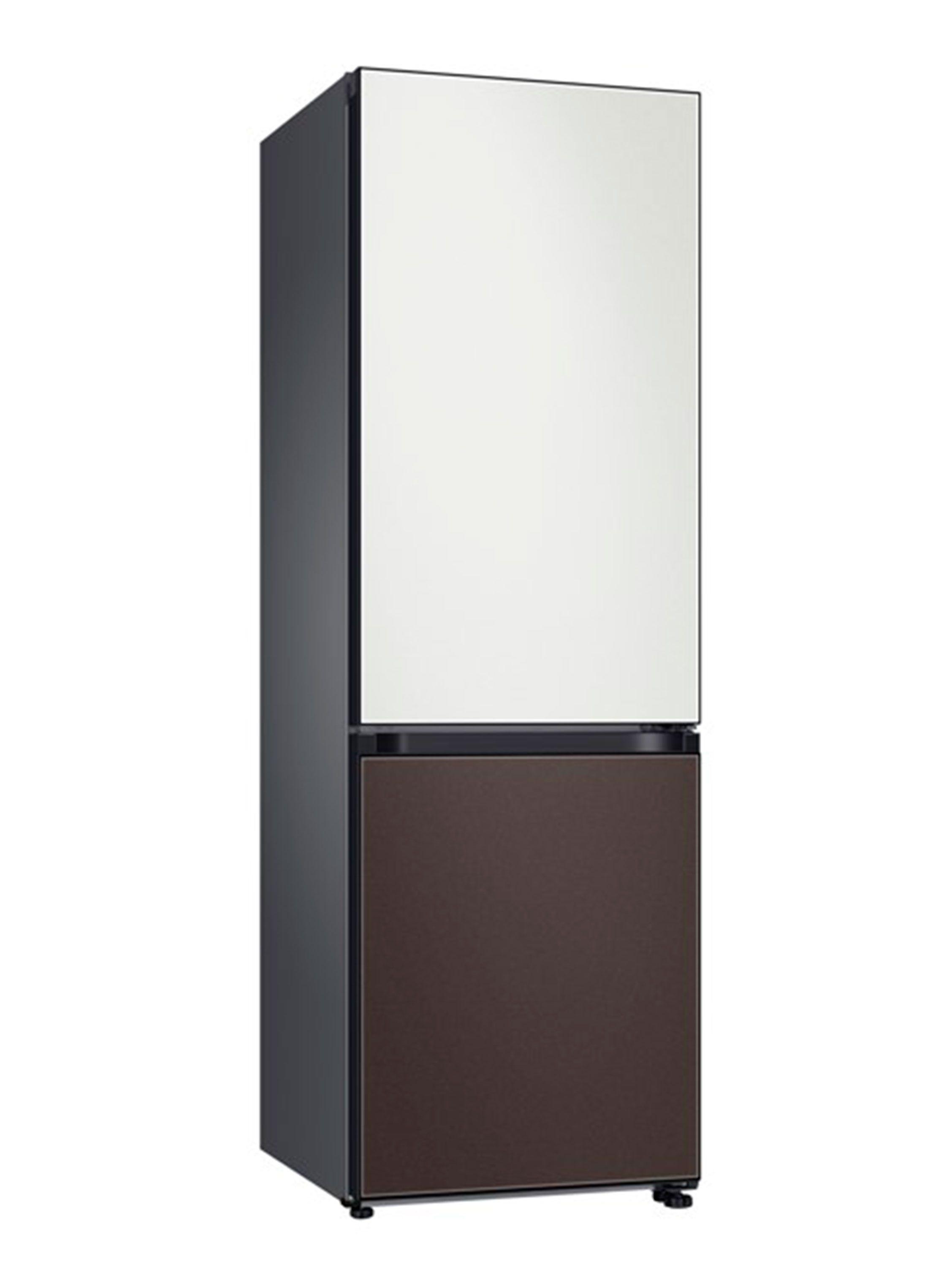 Refrigerador Bottom Freezer BMF Bespoke 328 Litros con Space Max Cotta White Arriba-3