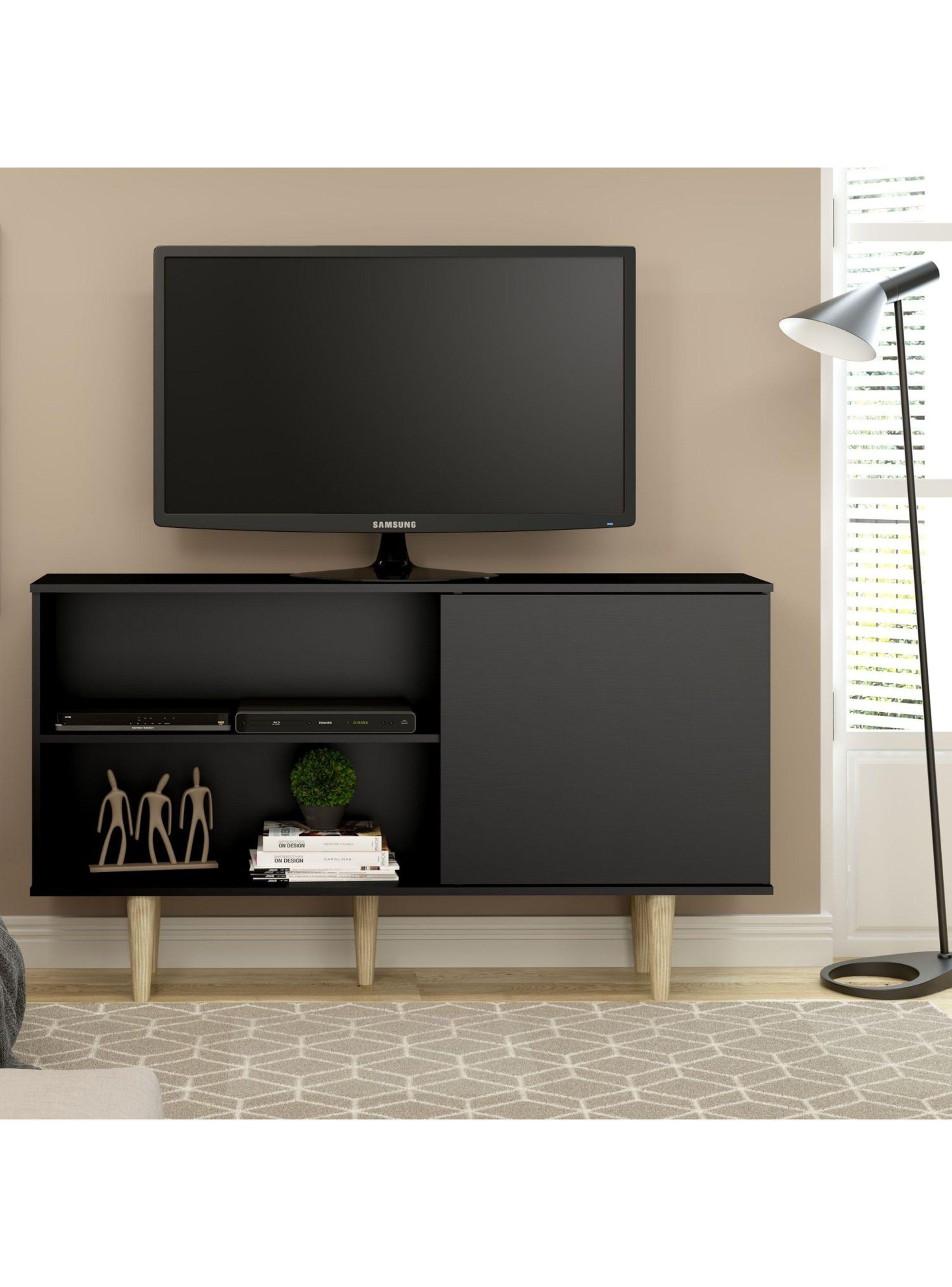 Rack Tv 50" Padua Negro Tx-2