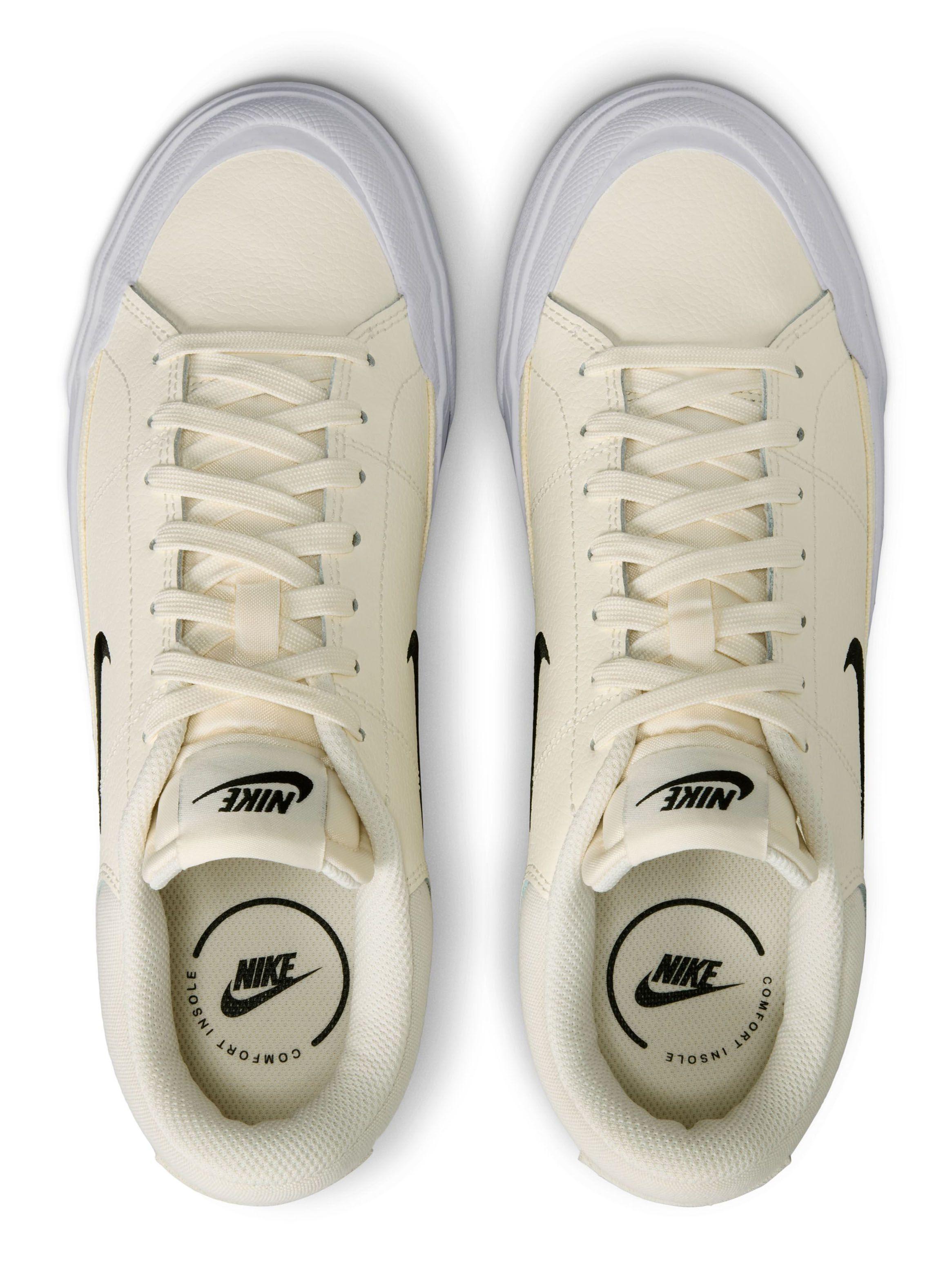 Zapatilla Urbana Print Logo Court Legacy Lift Mujer-3