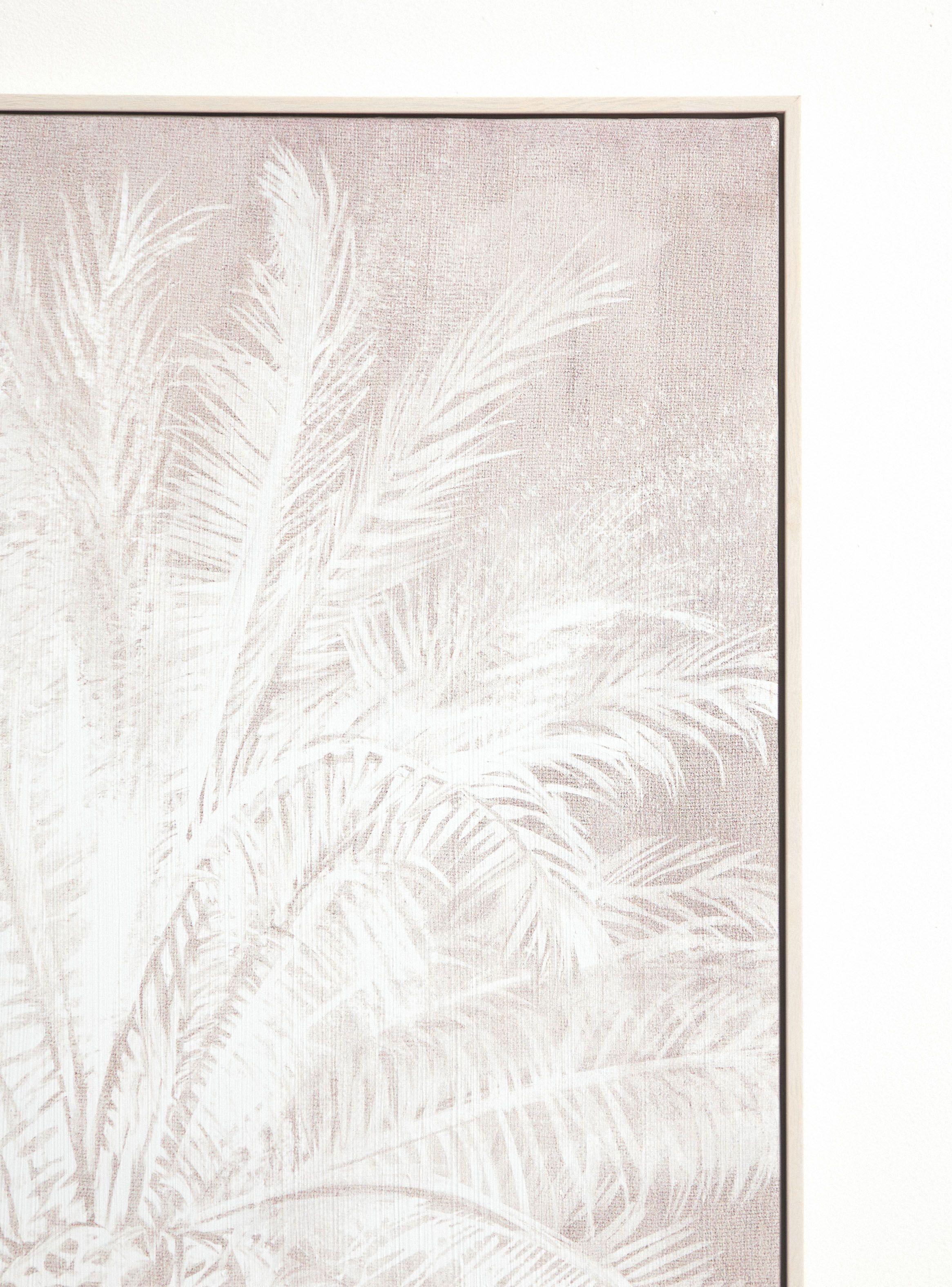 Cuadro Palmera Blanca B 60x90 cm-2