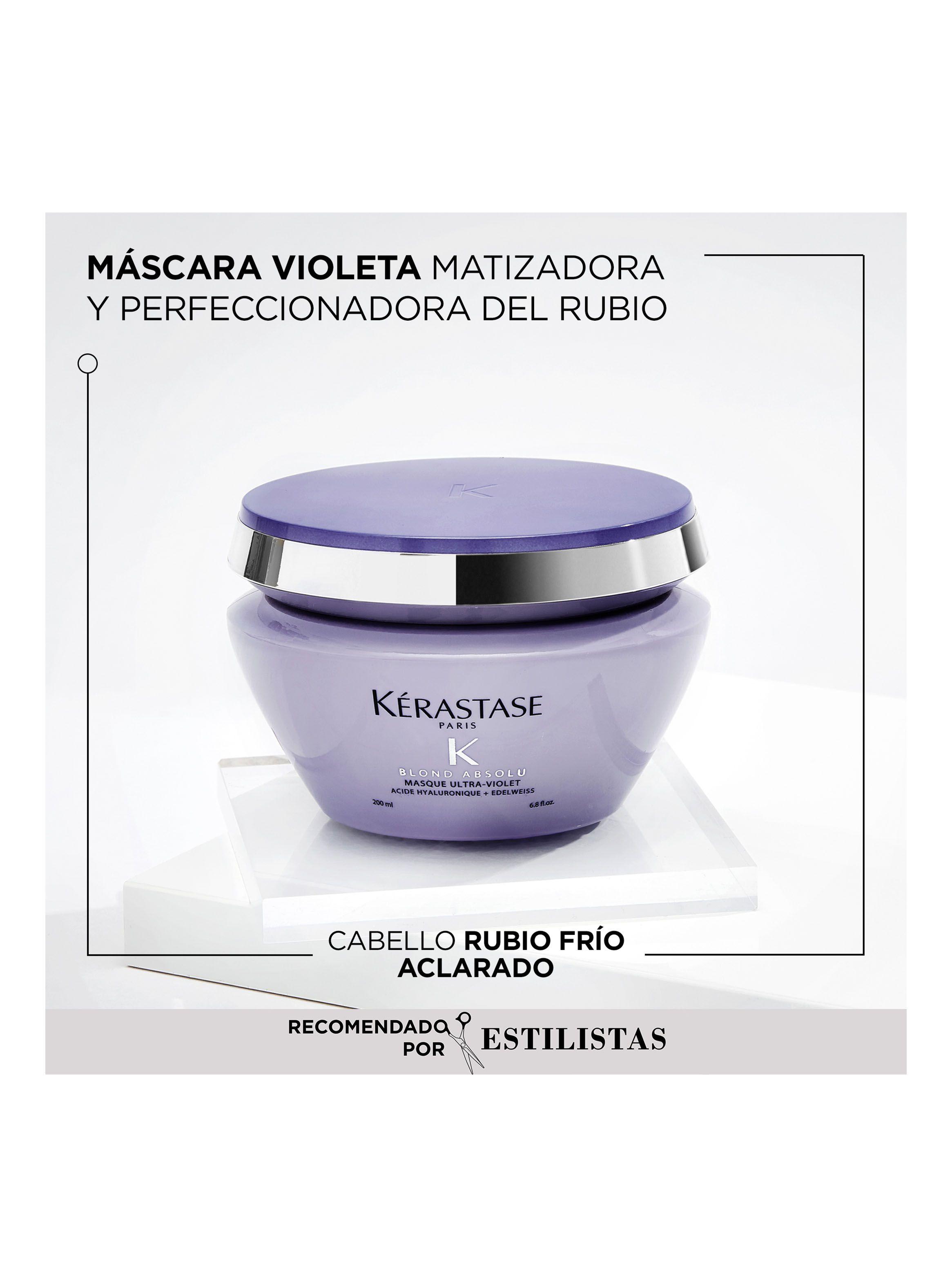 Set Cabello Rubio o Decolorado Blond Absolu Shampoo 250ml + Máscara 200ml Kérastase-2