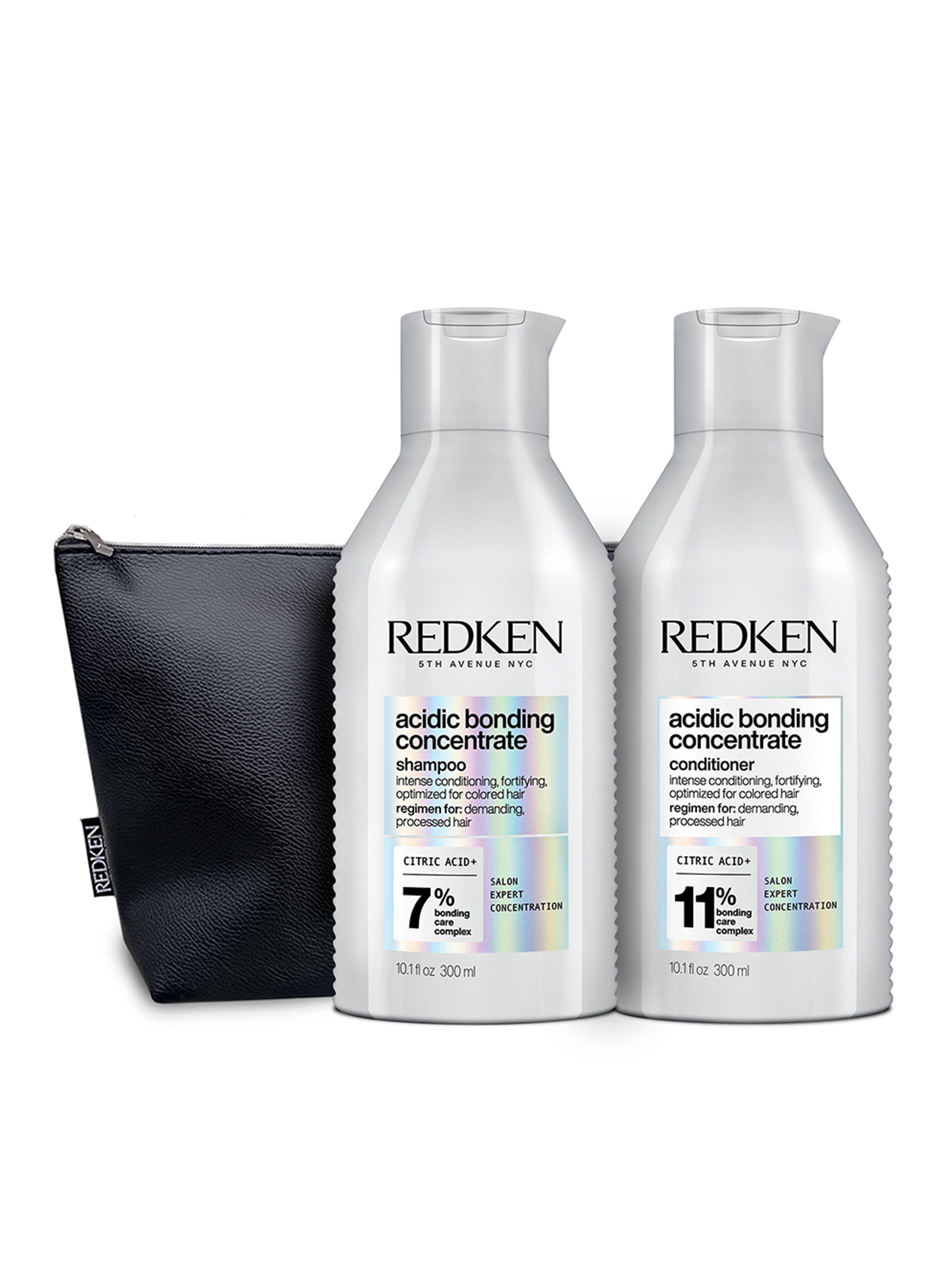 Set ABC Reparación Intensa Cabello Dañado Acidic Bonding Concentrate Shampoo Sin Sulfatos 300ml + Acondicionador 300ml-0