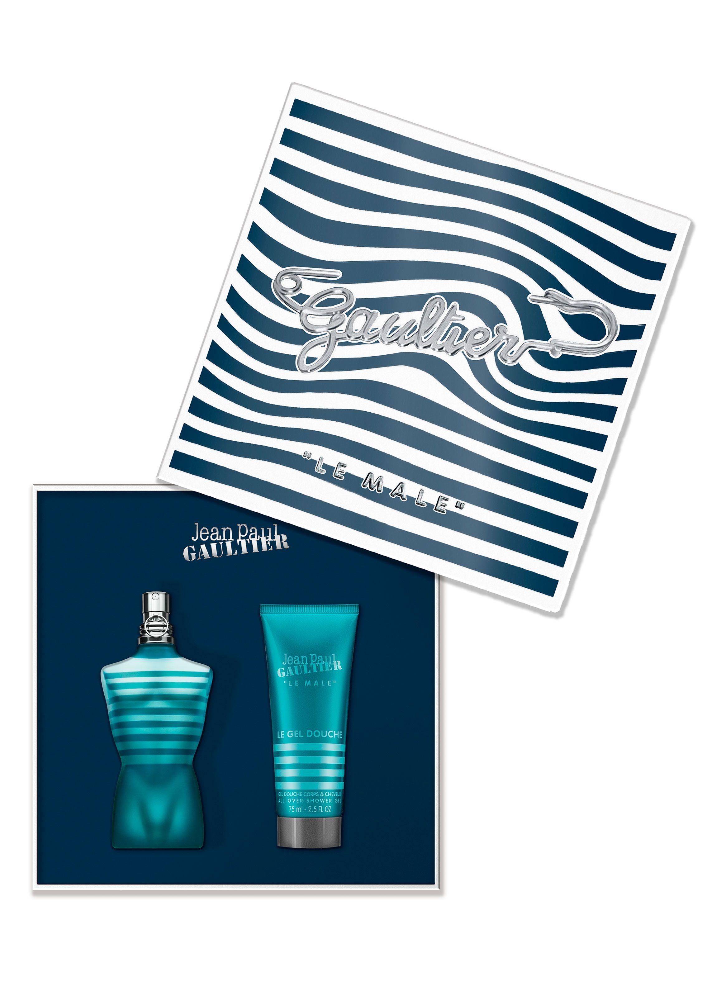 Set Perfume Le Male EDT Hombre 75 ml + All Over Gel de Baño 75 ml-2