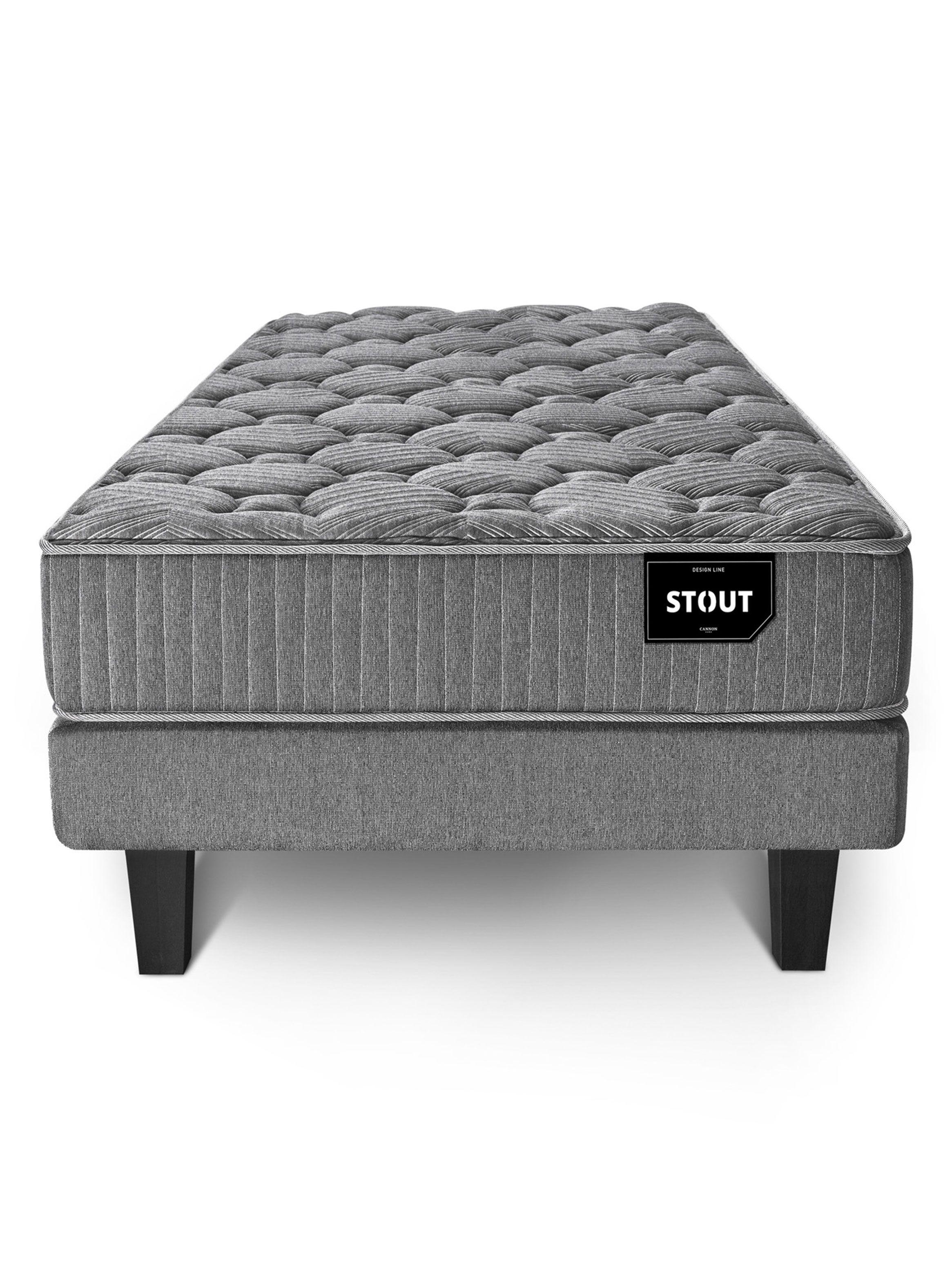 Cama Europea Stout 1.5 Plazas-1