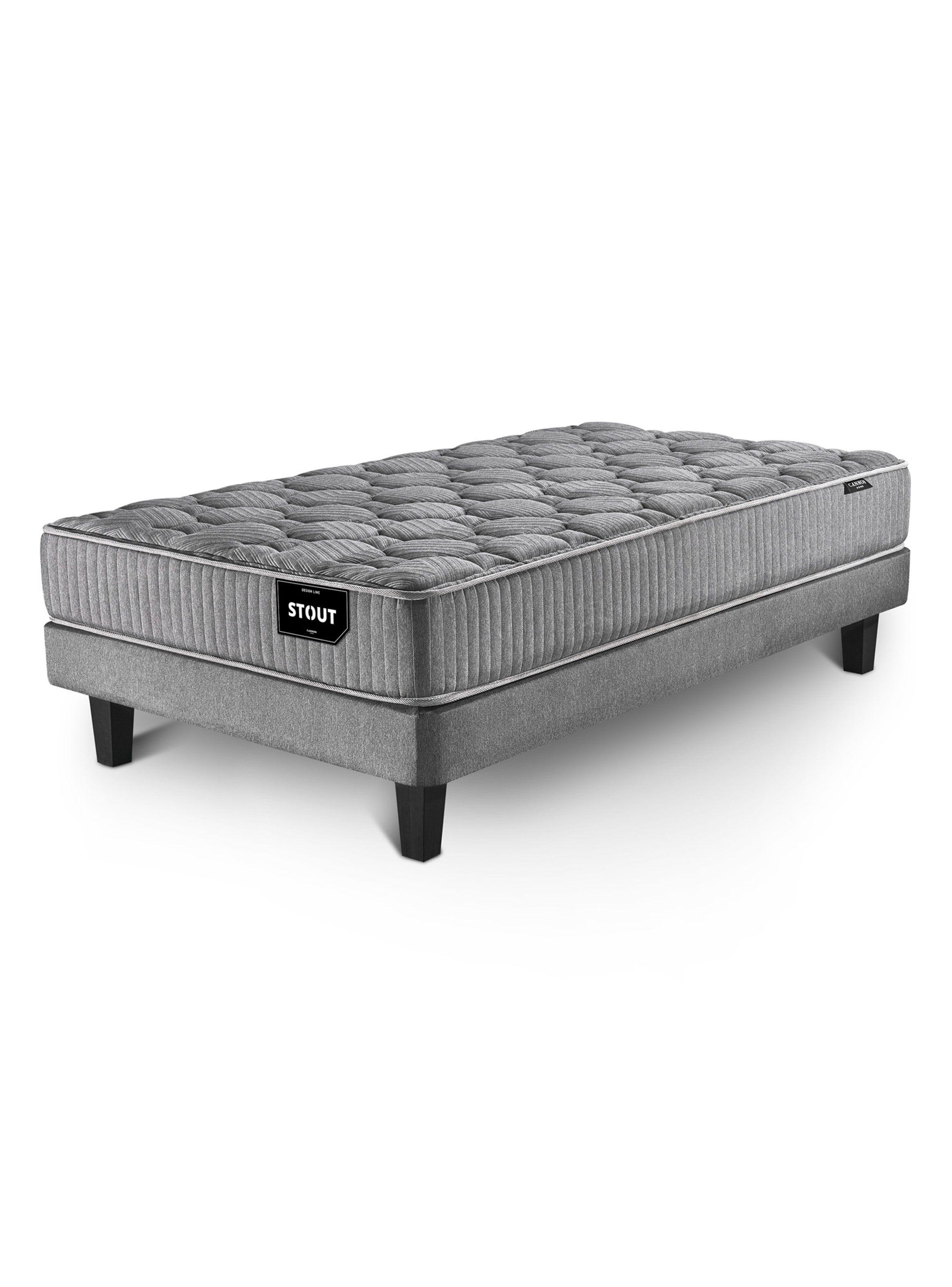 Cama Europea Stout 1.5 Plazas-0