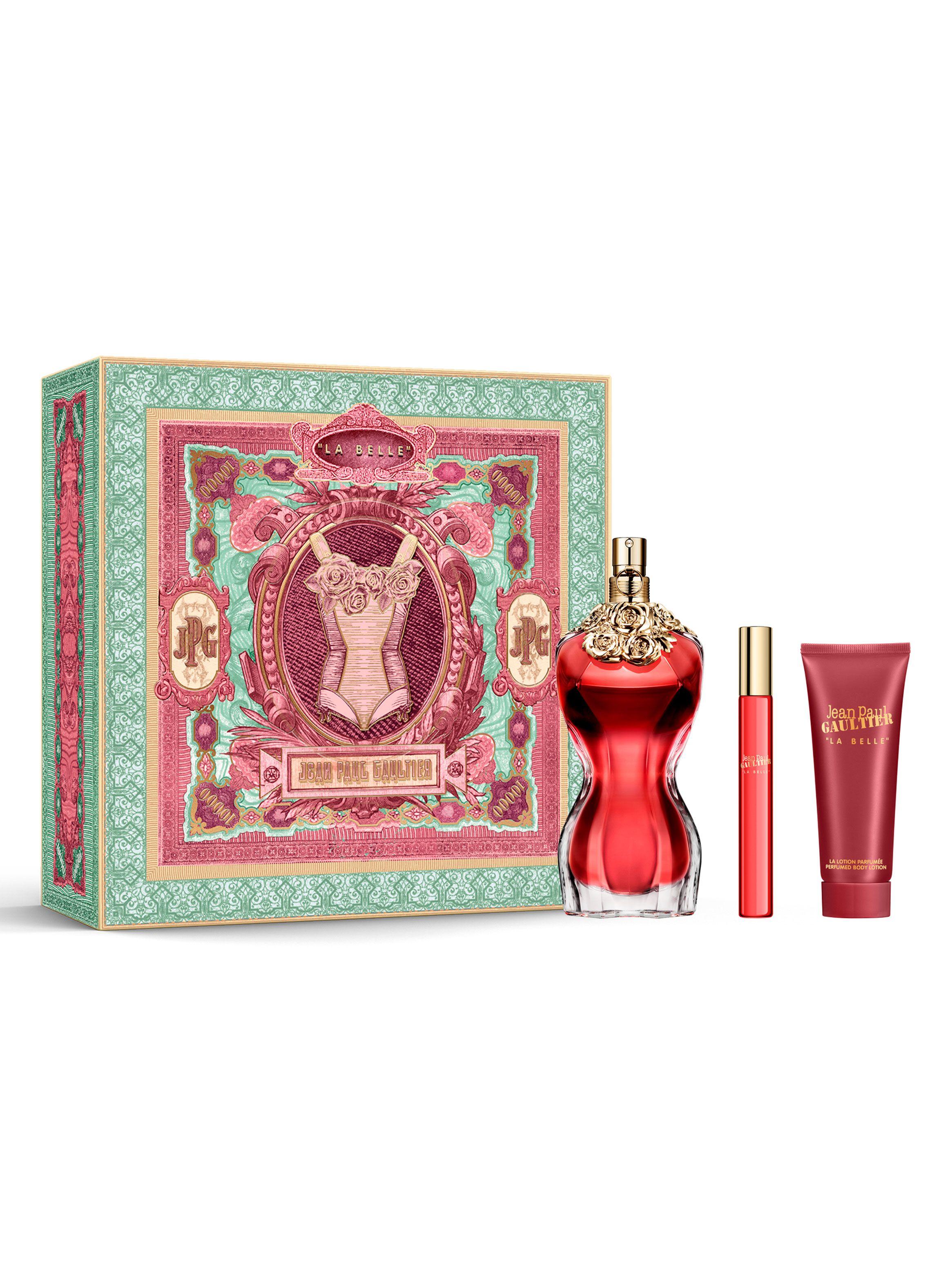 Set Perfume La Belle EDP Mujer 100 ml + Loción Corporal 75 ml + EDP 10 ml-0