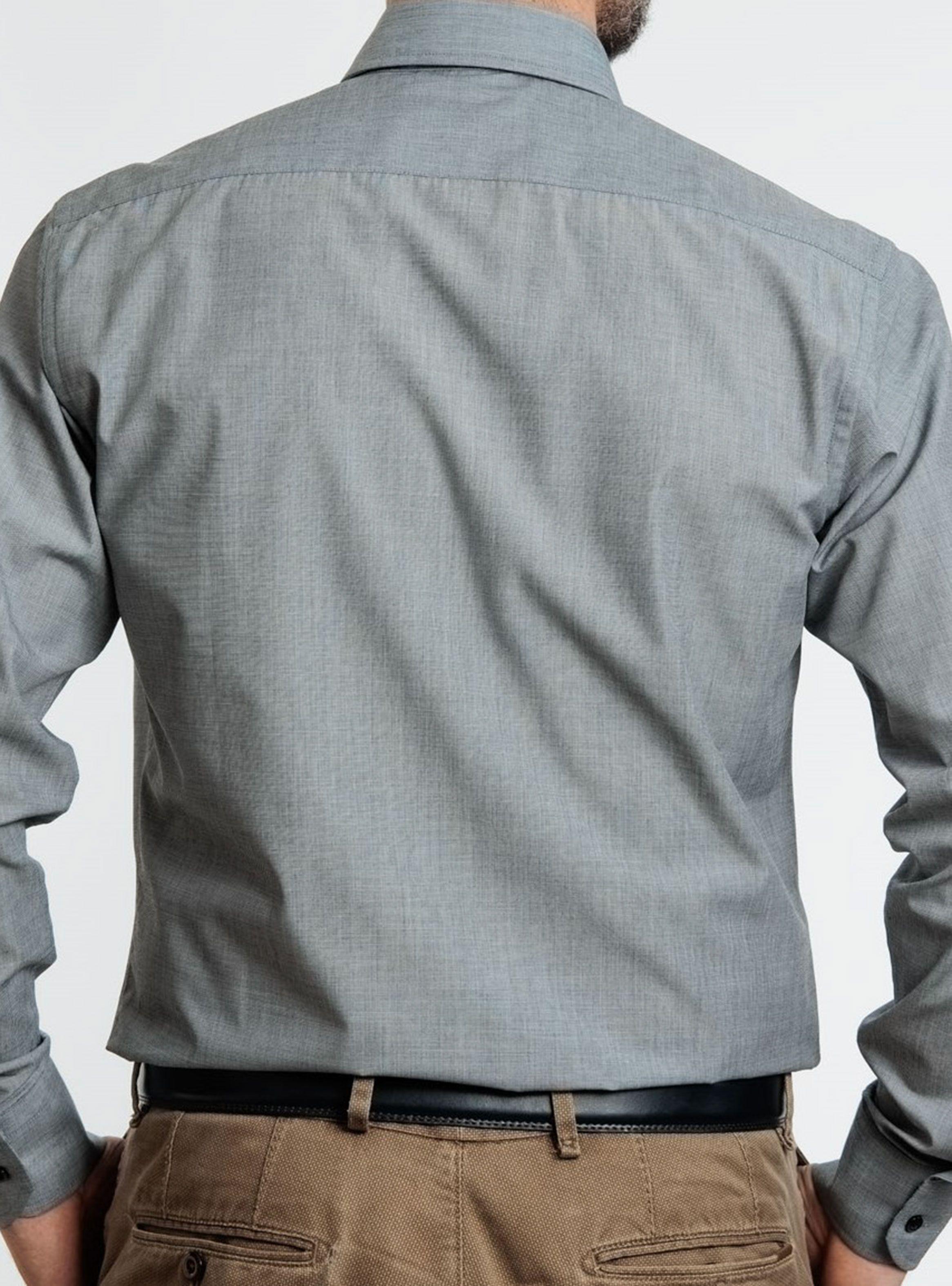 Camisa Slim Modelo Metropolitan Botón-1