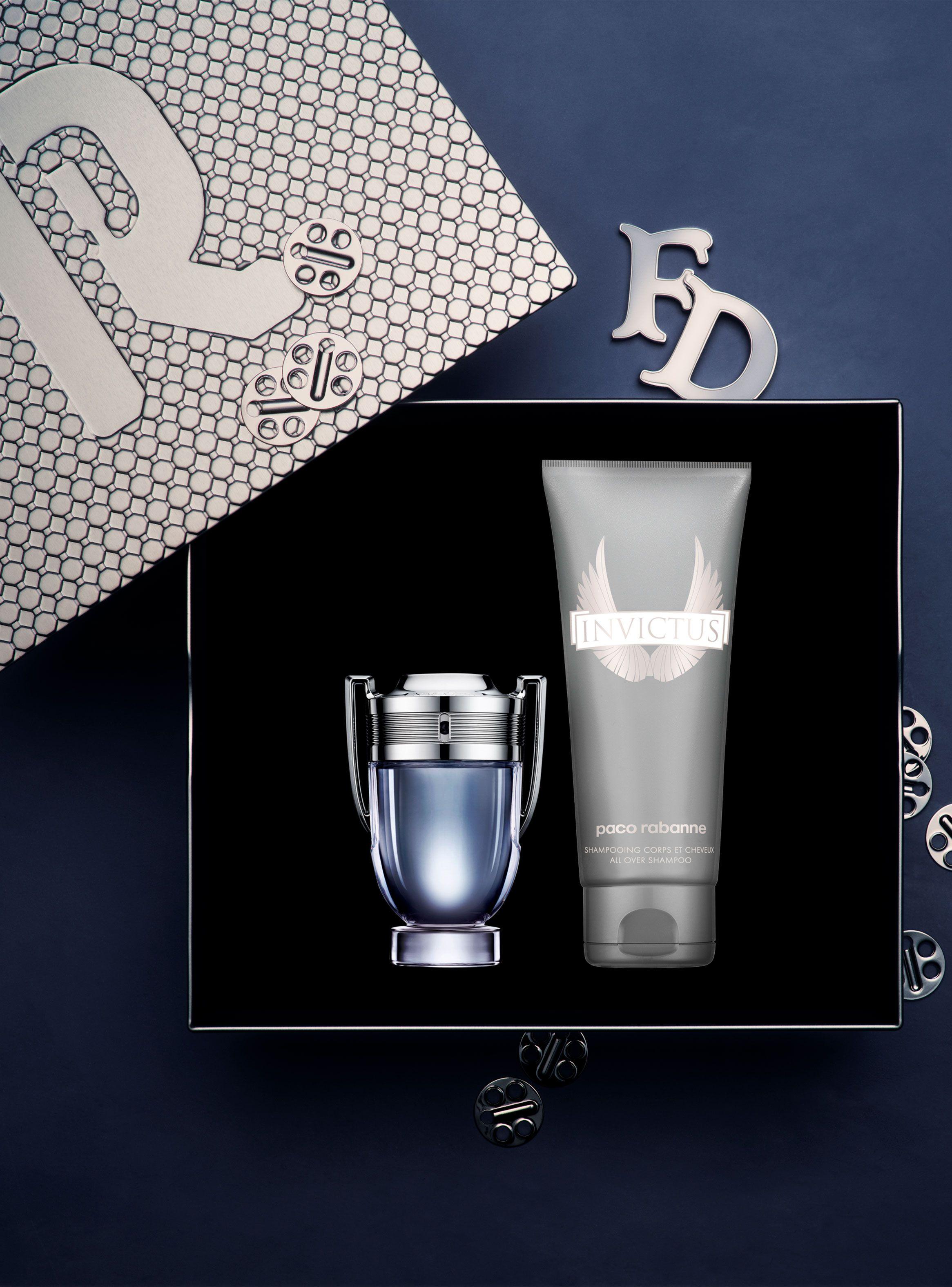 Set Perfume Invictus EDT Hombre 50 ml + Shampoo All Over 100 ml Paco Rabanne-3