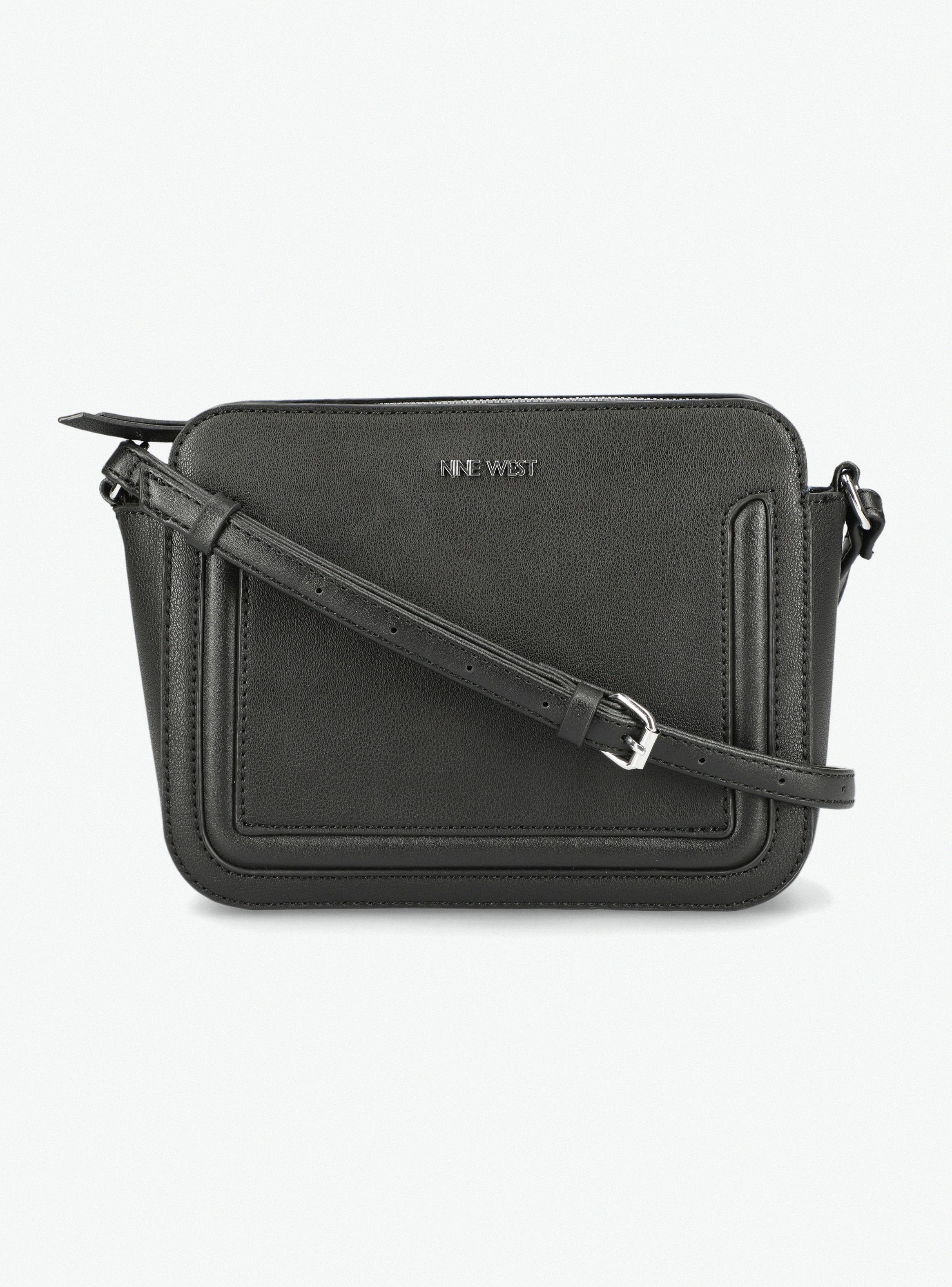 Cartera Nine West Aidenne Mini Crossbody Negro-0