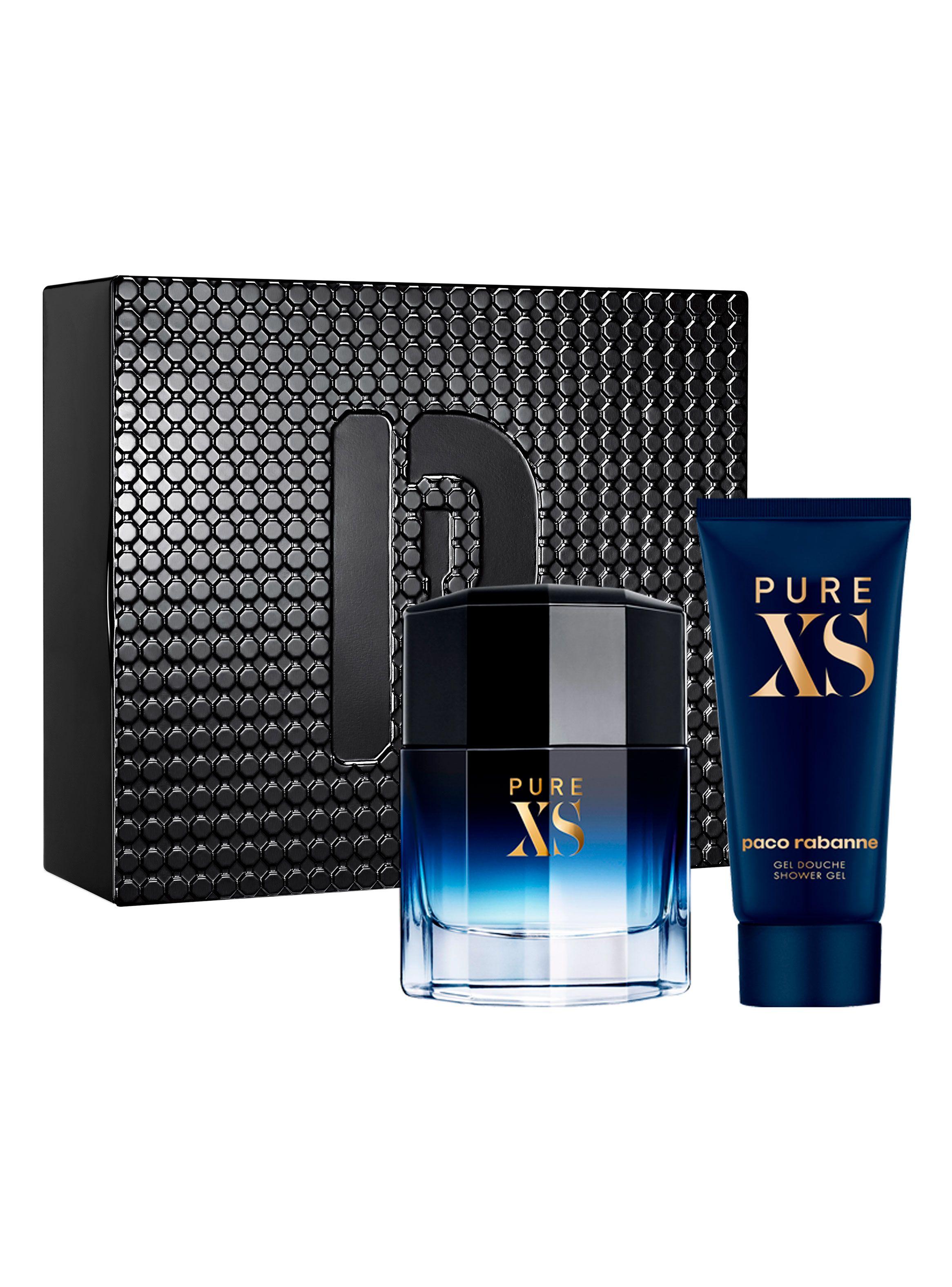 Set Perfume Pure XS  EDT Hombre 100 ml + Gel de Baño 100 ml Paco Rabanne-0