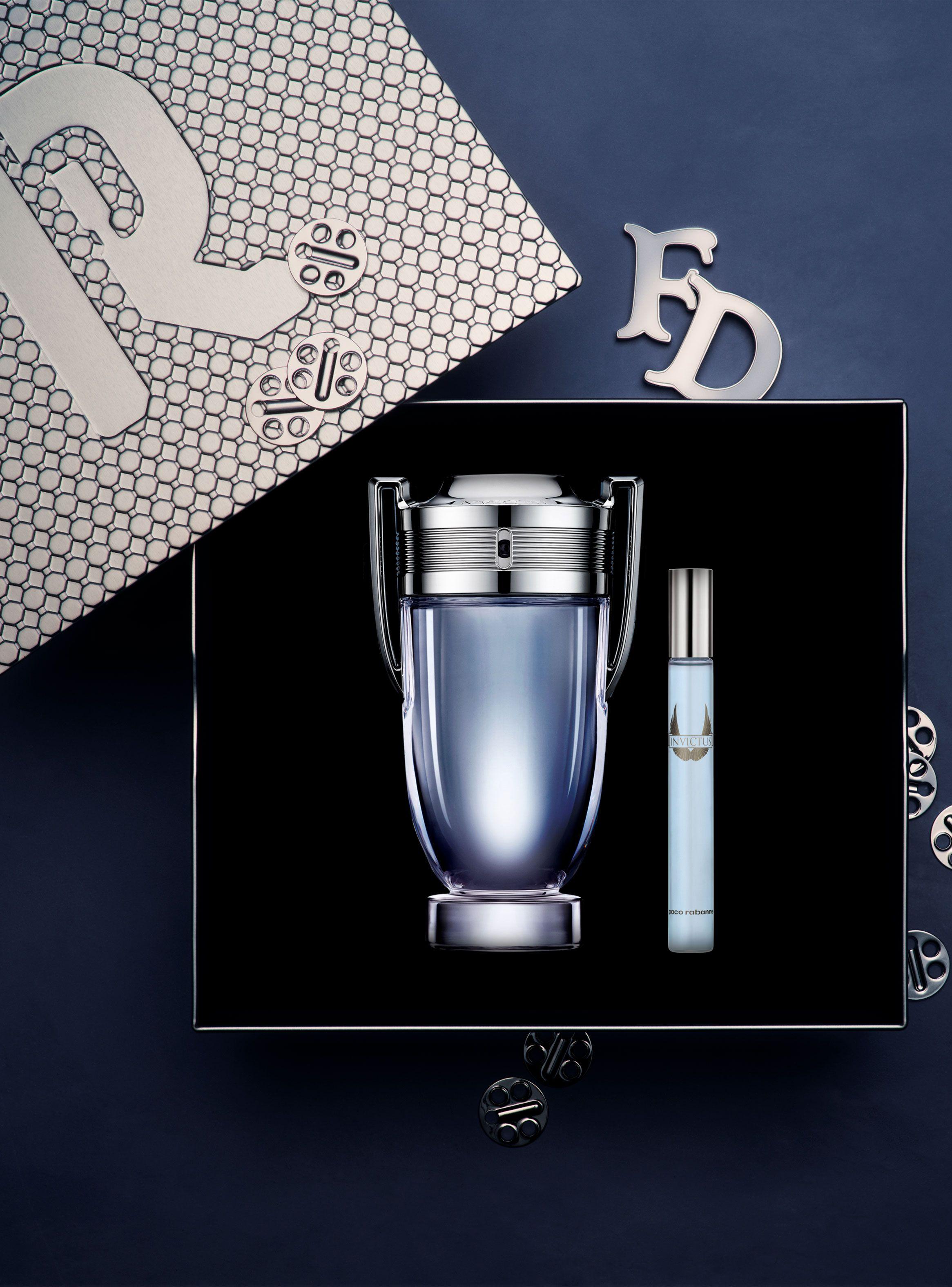 Set Perfume Invictus EDT Hombre 200 ml + EDT 10 ml Paco Rabanne-3