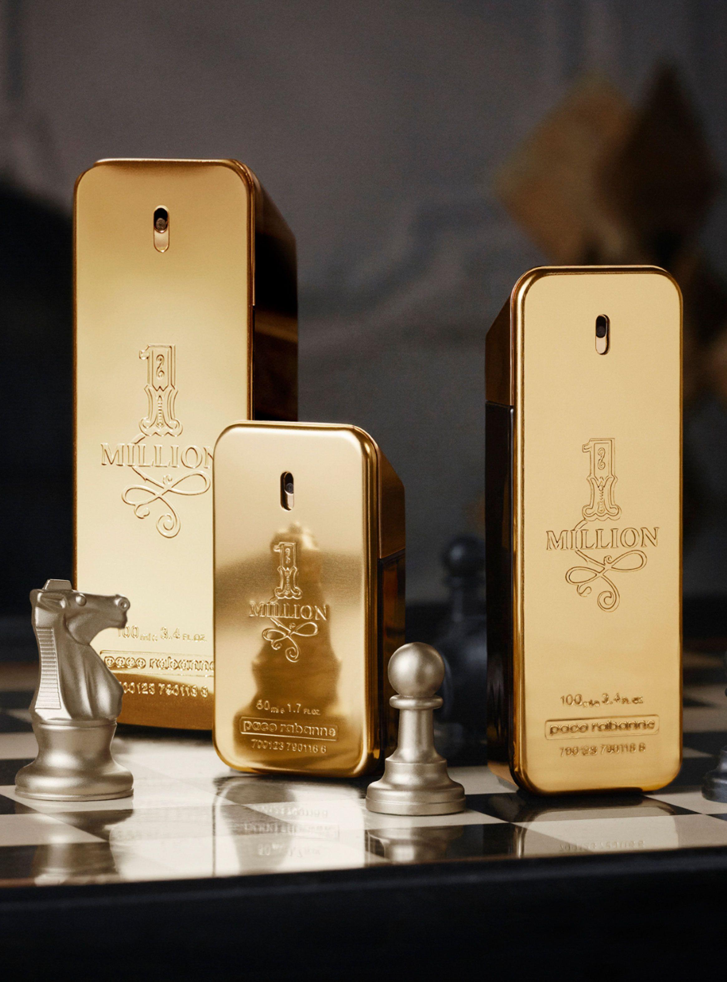 Set Perfume 1 Million EDT Hombre 200 ml +  EDT 10 ml Paco Rabanne-4