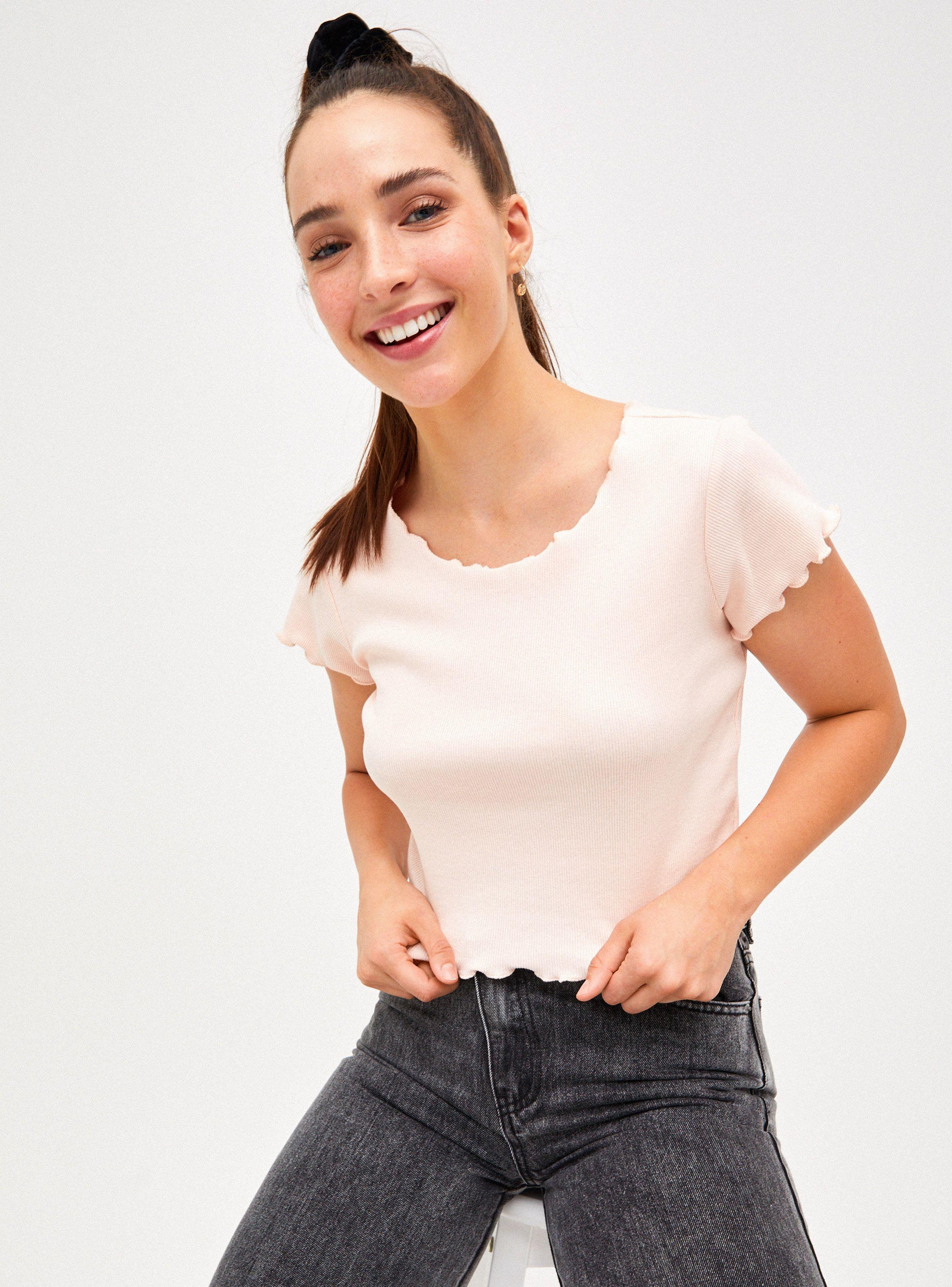 Polera Corte Petalo-0