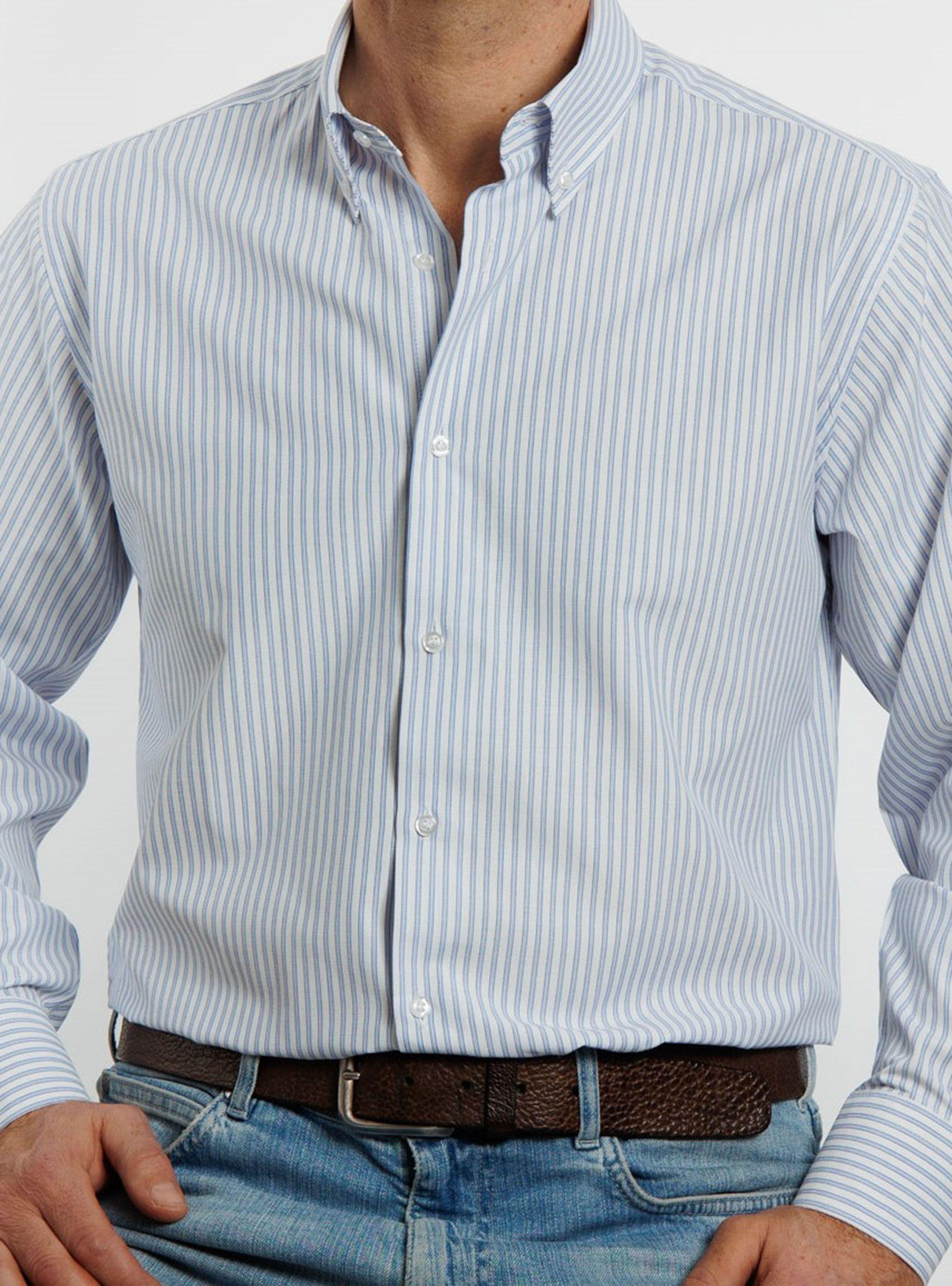 Camisa Modelo Metropolitan Botón-0