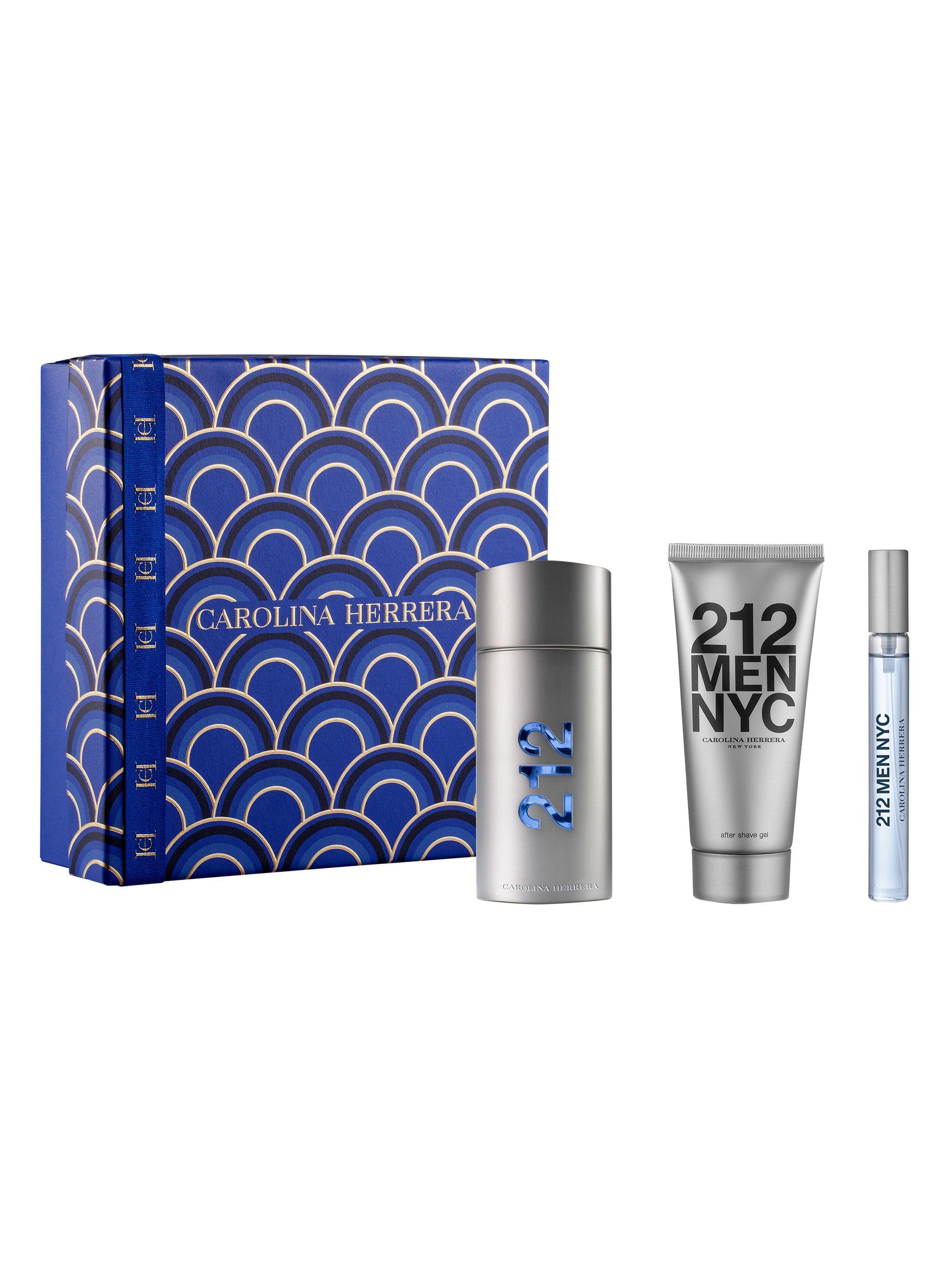 Set Perfume 212 Men EDT 100 ml + After Shave Gel 100 ml + EDT 10 ml Carolina Herrera-0
