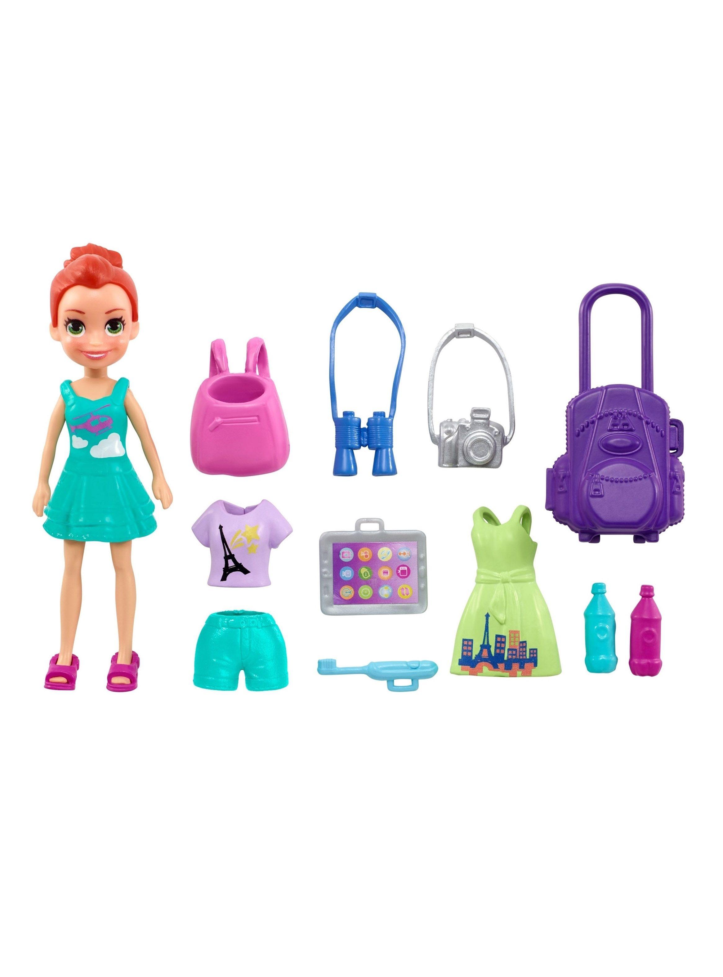Accesorio Polly Pocket de Muñecas Helicóptero de Vacaciones-1