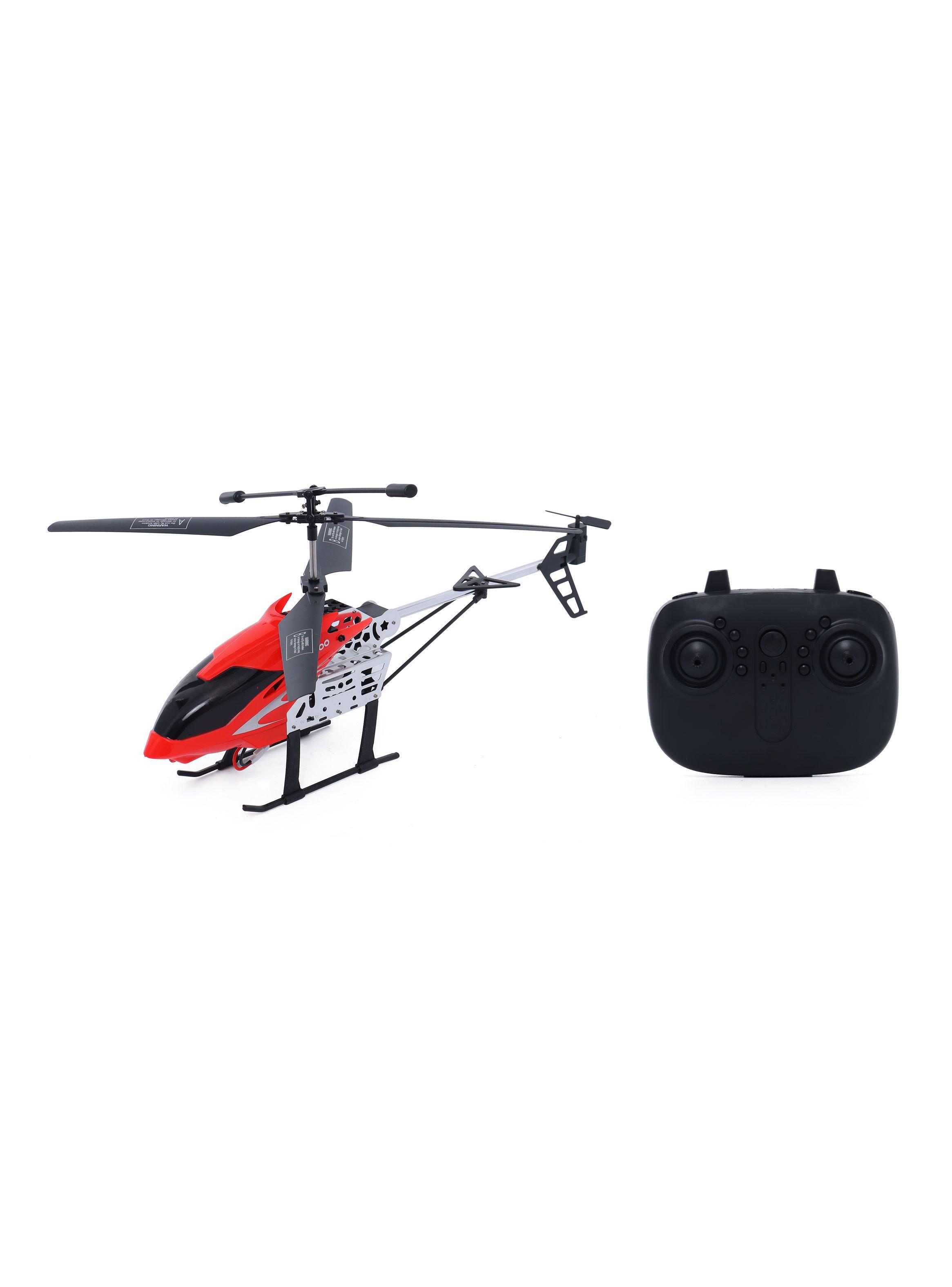 Helicóptero Control Remoto 3.5 Canales Multidirección Luz Rojo-2