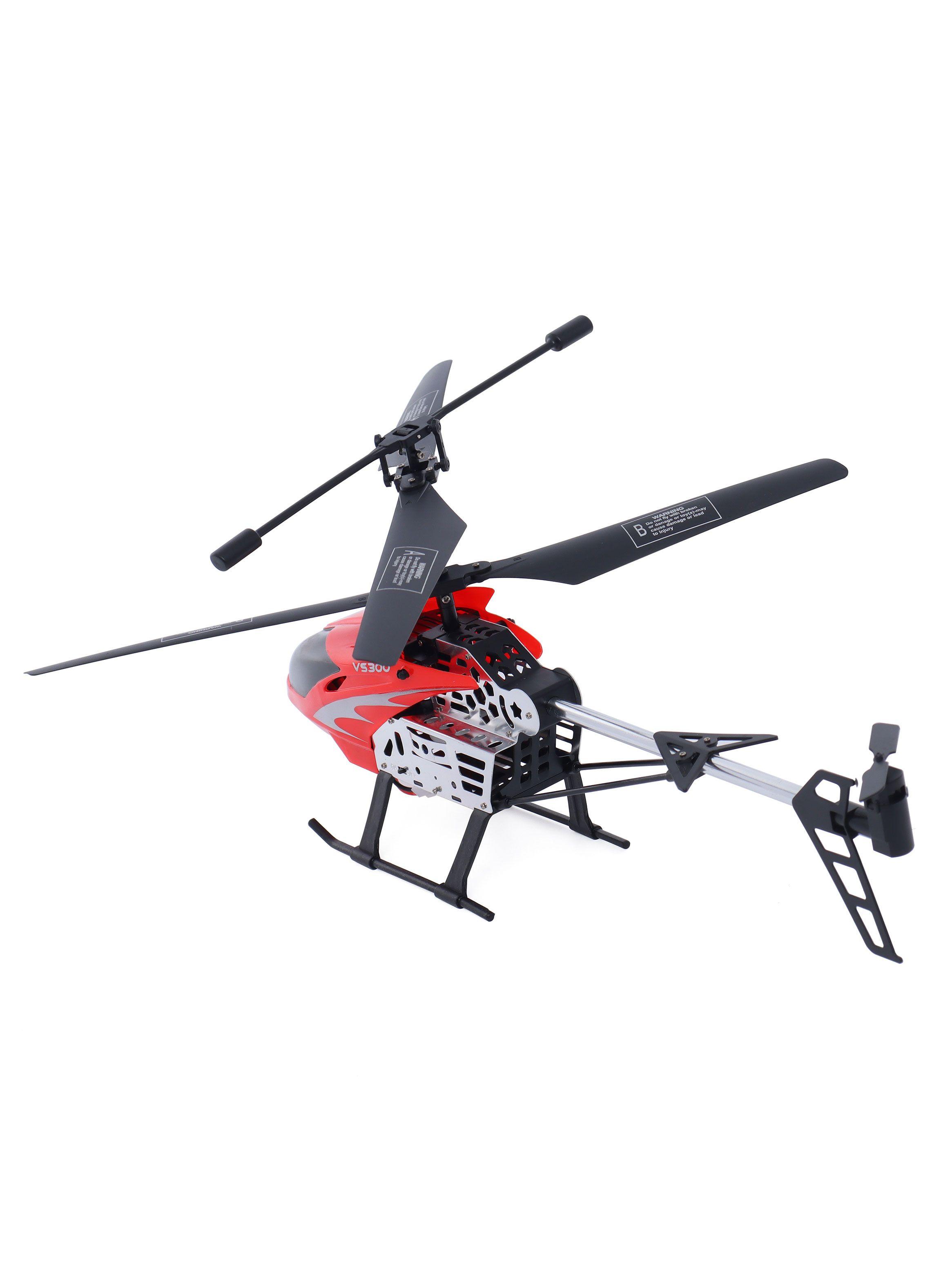 Helicóptero Control Remoto 3.5 Canales Multidirección Luz Rojo-4