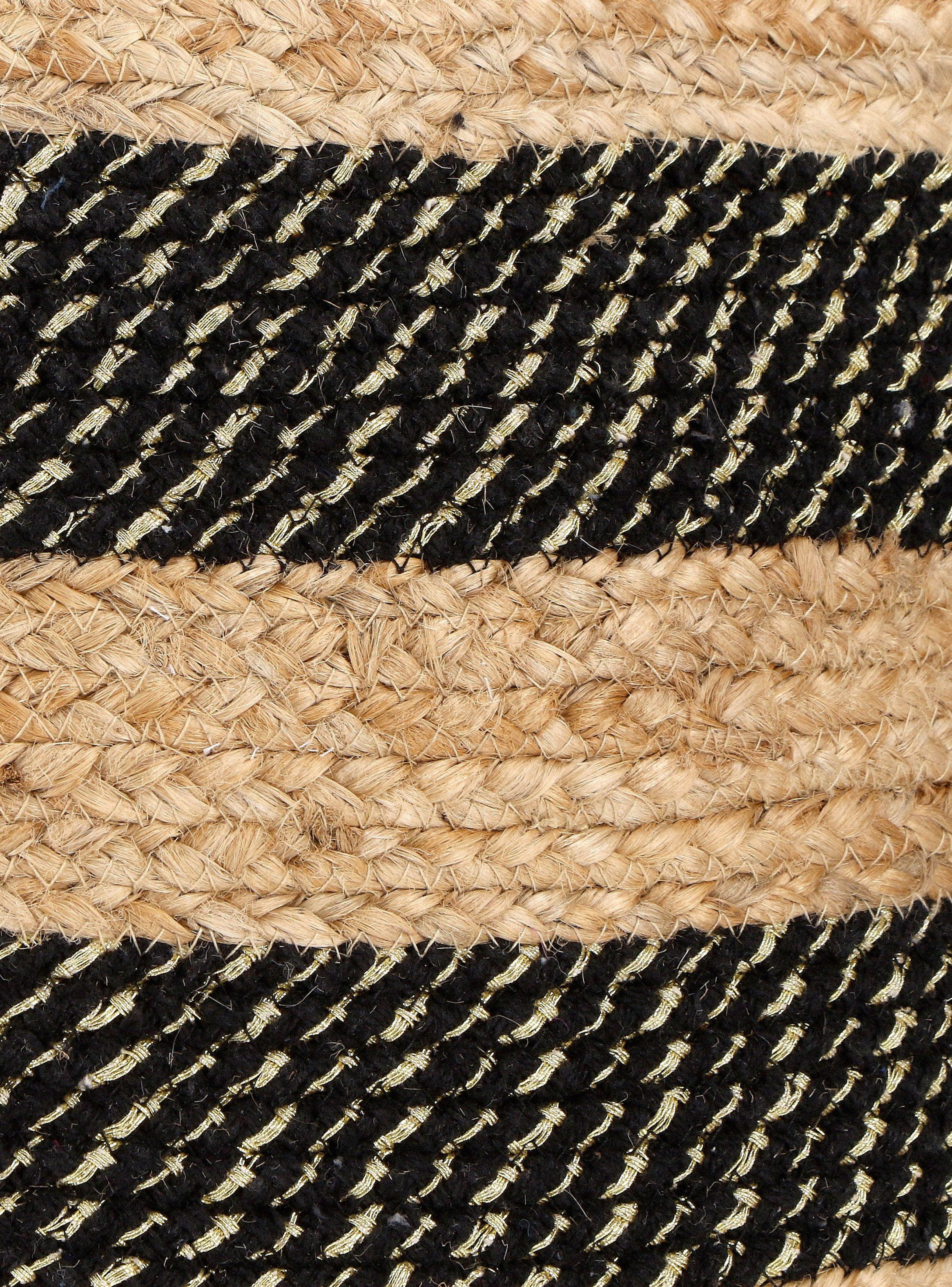 Cartera Totebag de Raffia con Hilo de Lurex-6