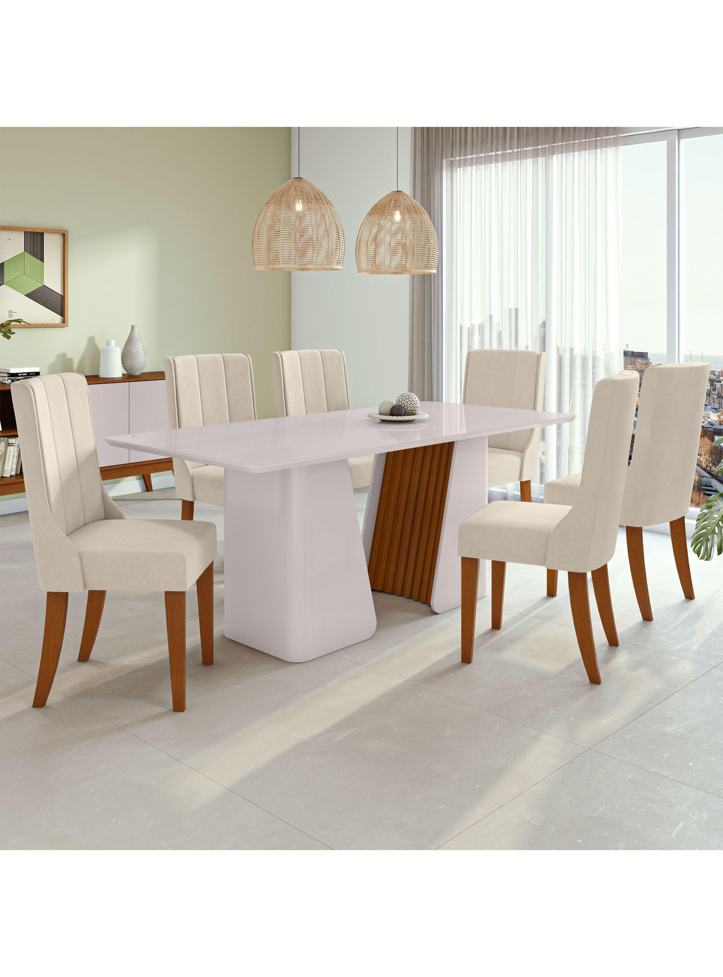 Juego Comedor Luxor 6 Sillas-5