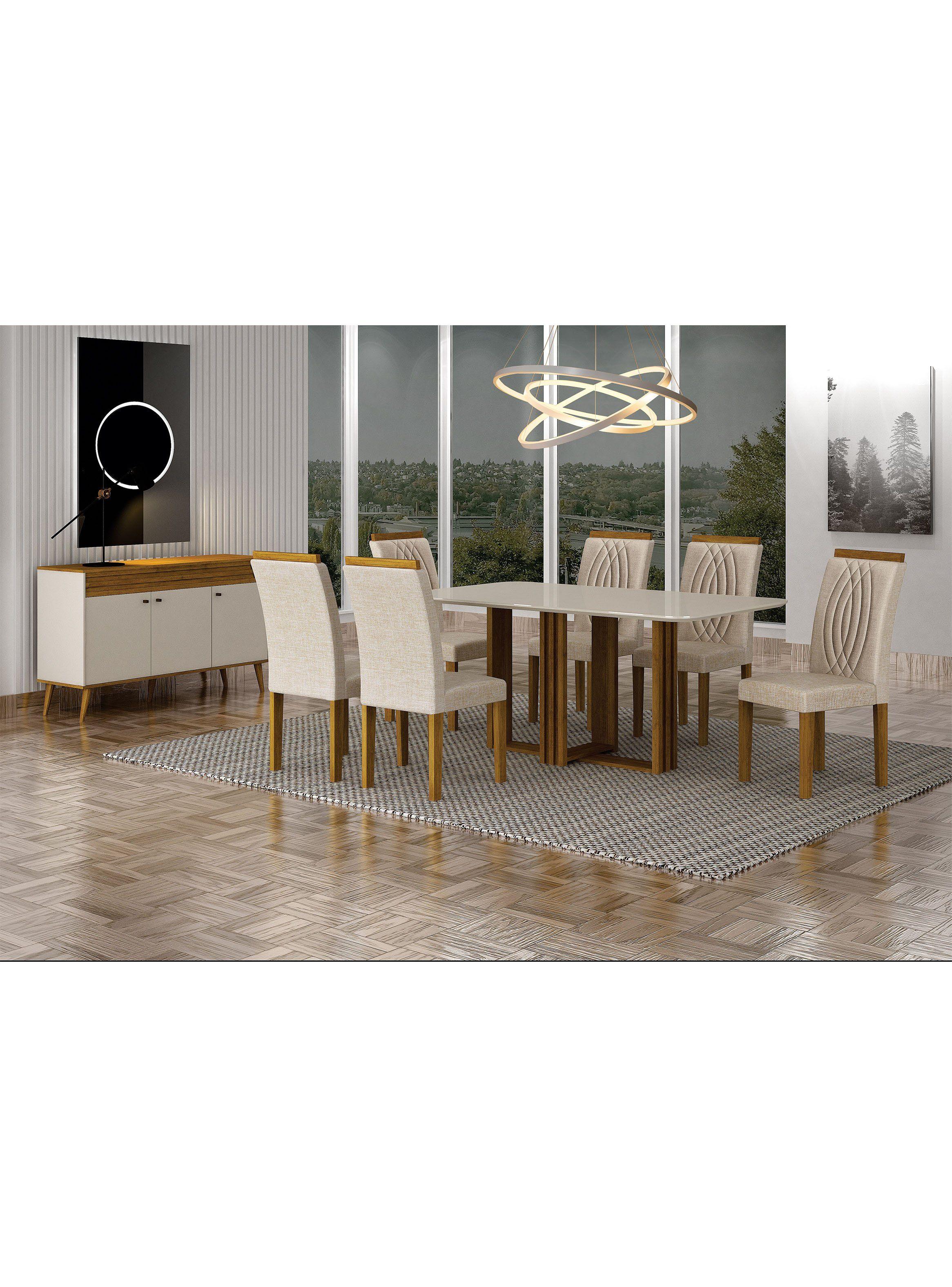 Juego Comedor Jade 6 Sillas-5