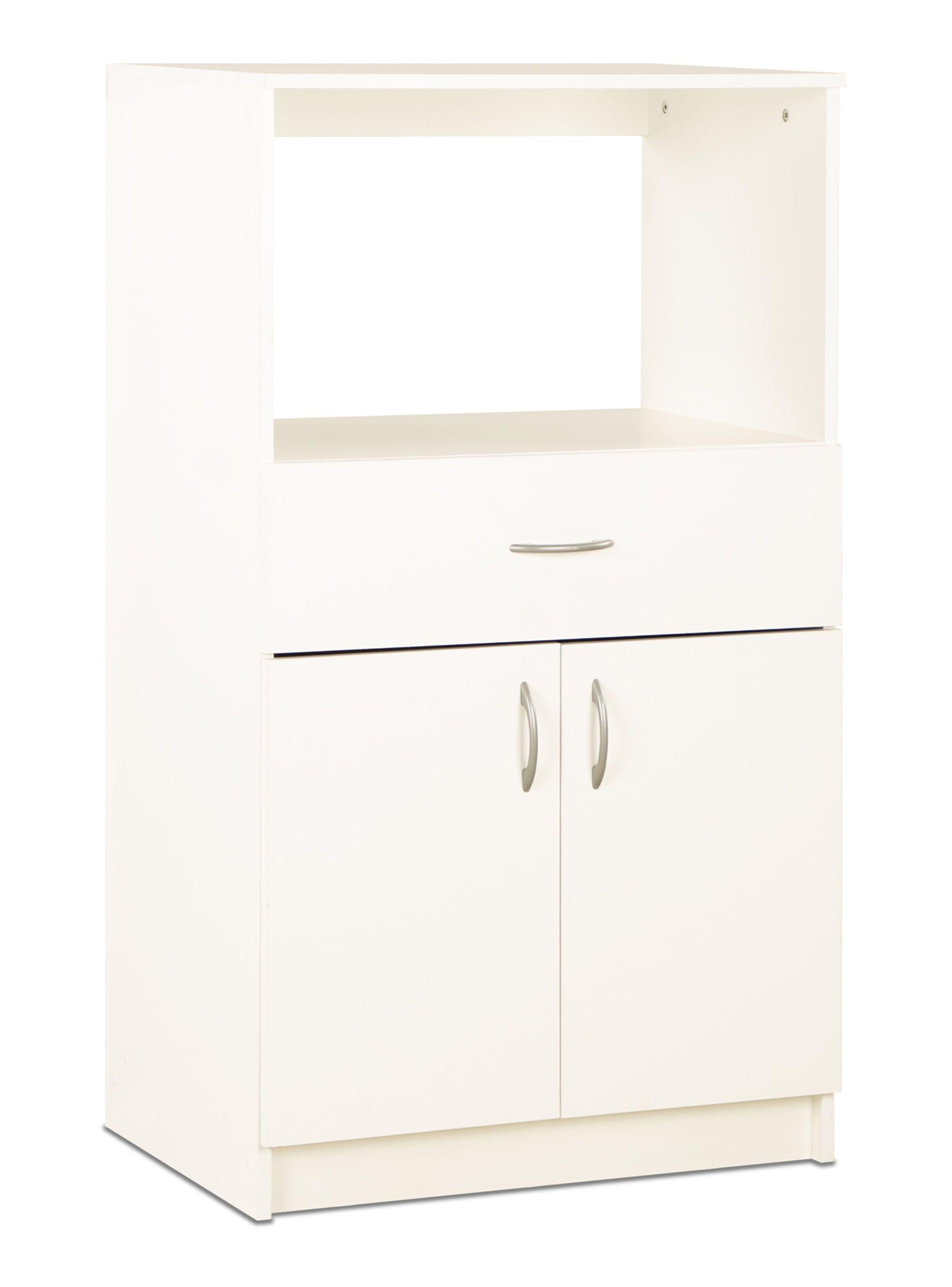 Mueble Auxiliar Cocina 1C 2P 1R Blanco-2
