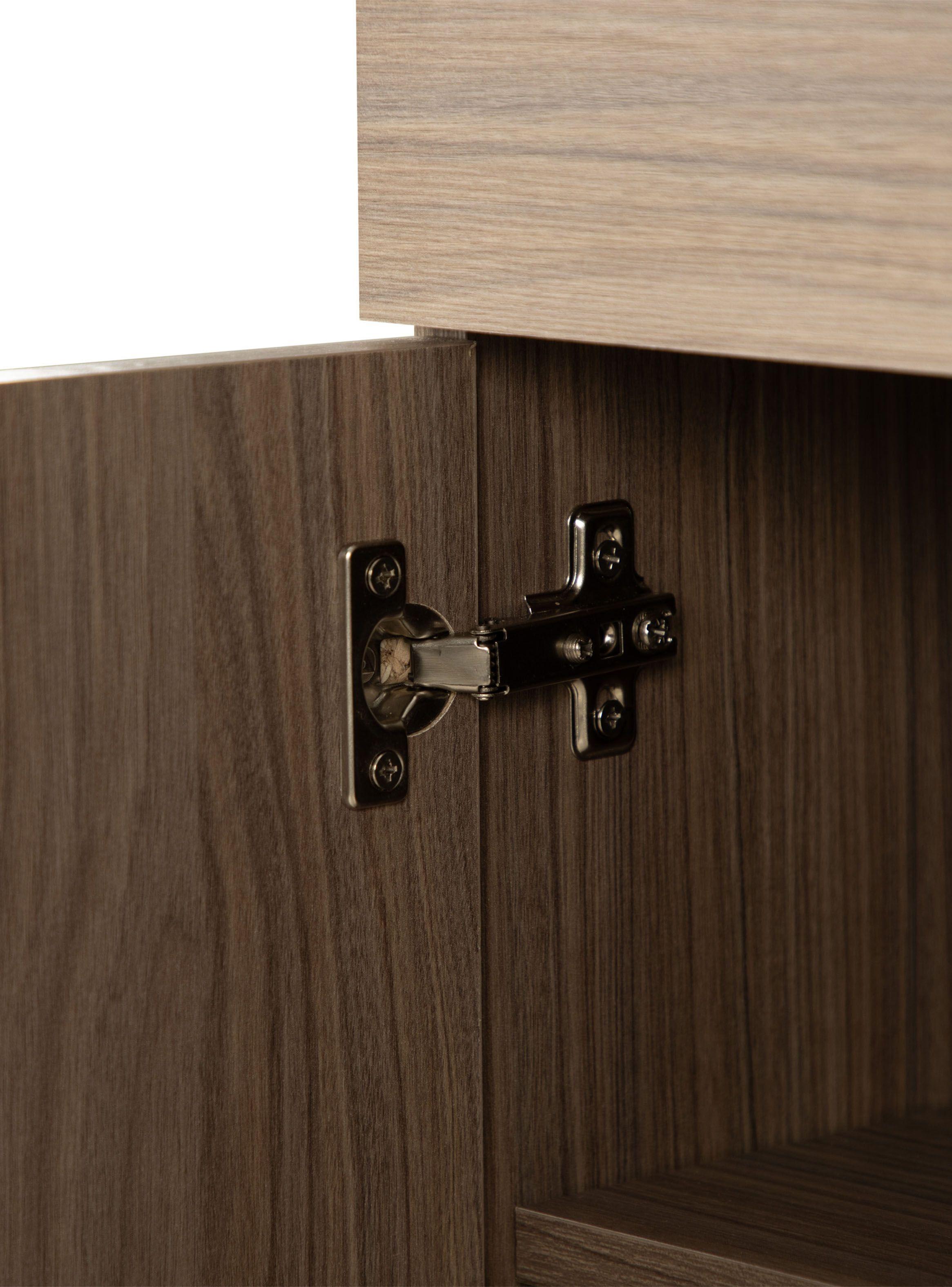 Mueble Auxiliar Cocina 1C 2P 1R Nogal-4