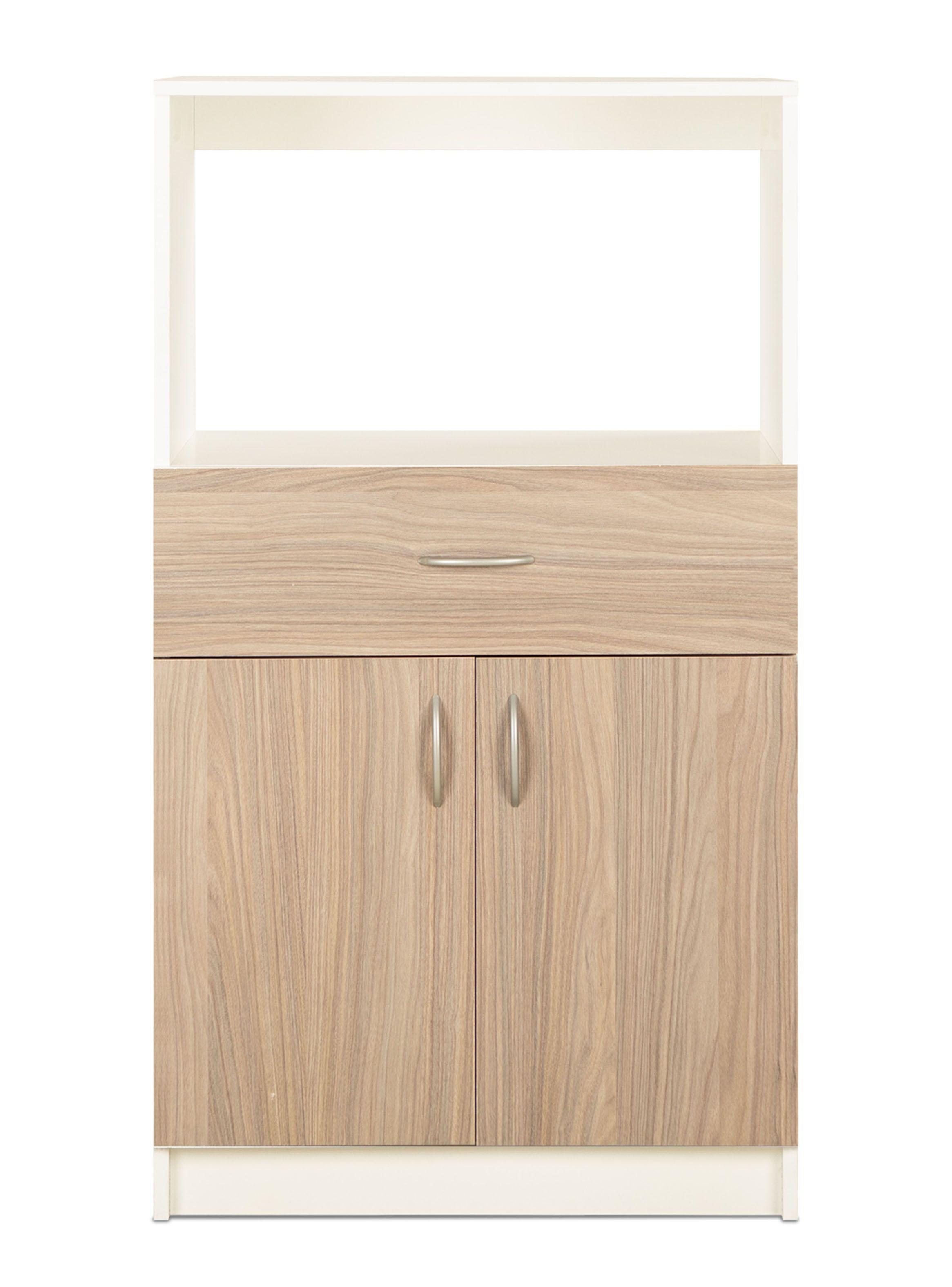 Mueble Auxiliar Cocina 1C 2P 1R Bicolor-0
