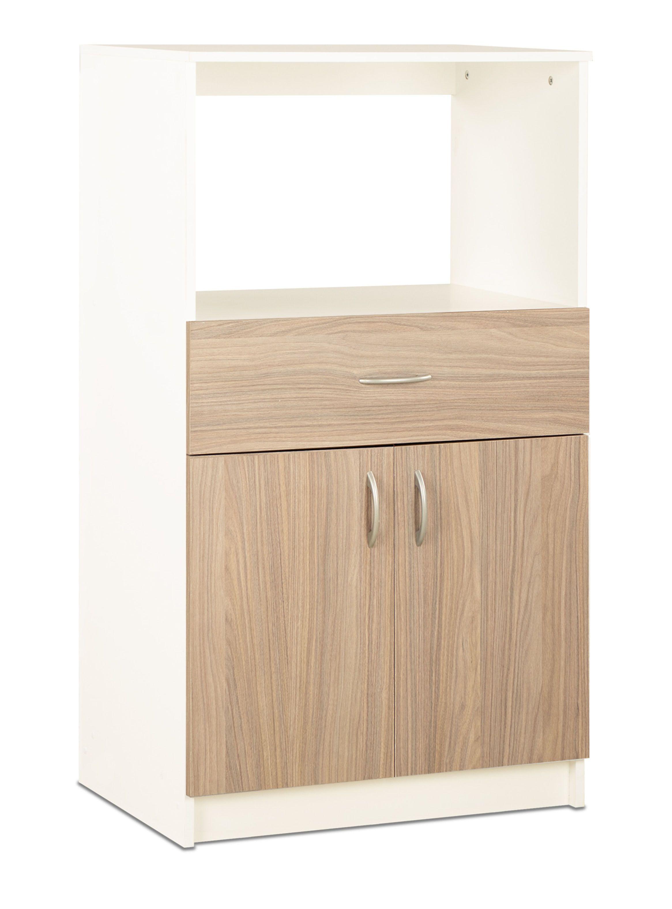 Mueble Auxiliar Cocina 1C 2P 1R Bicolor-2