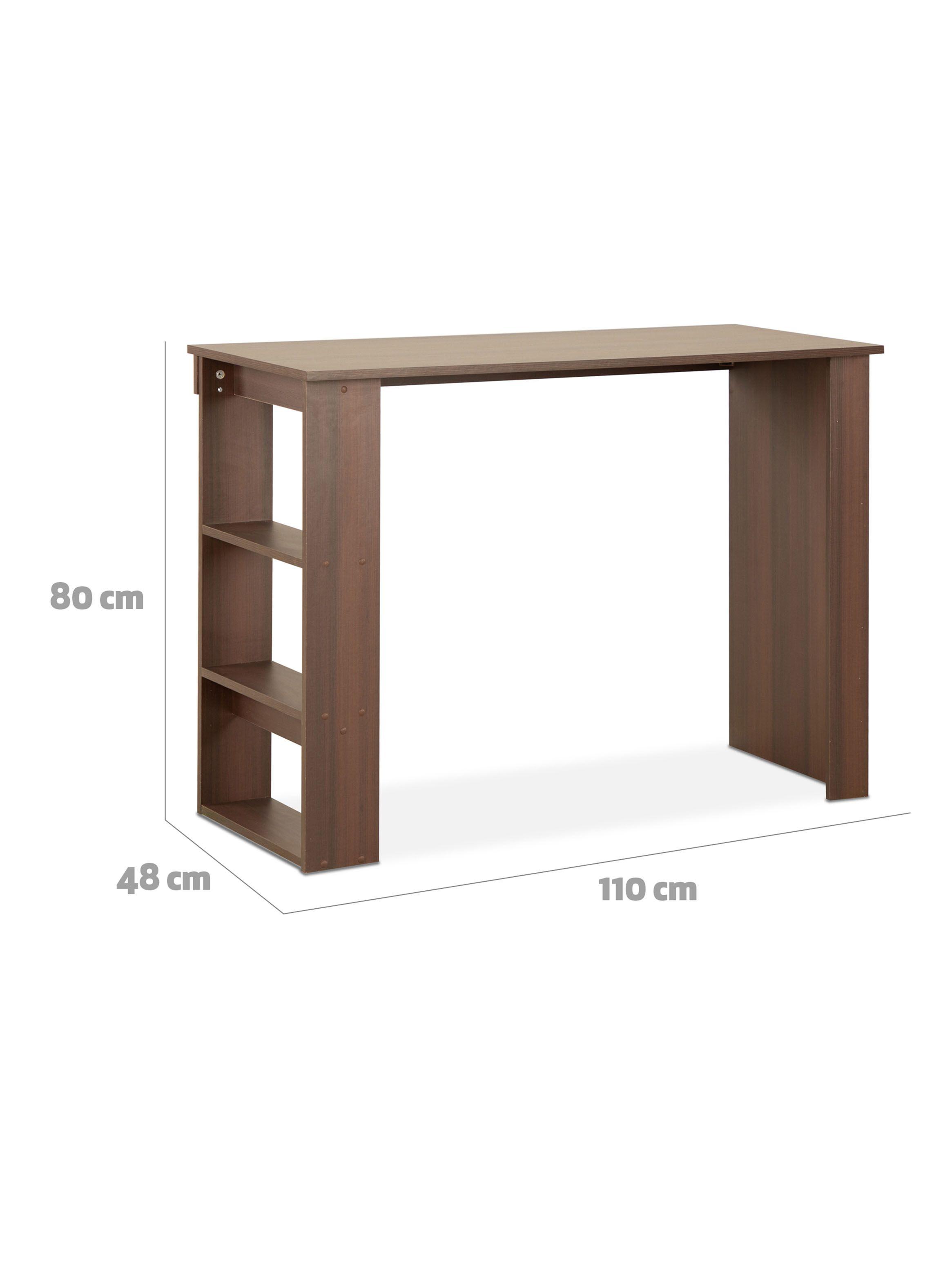 Escritorio 2 Repisas Laterales Chocolate-1